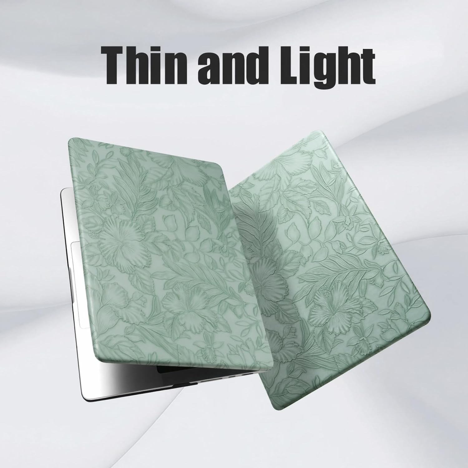 MacBook Air 15 inch Case 2026 2025-2023 M5 M4 M3 M2 A3448 A3241 A3114 A2941 Gree
