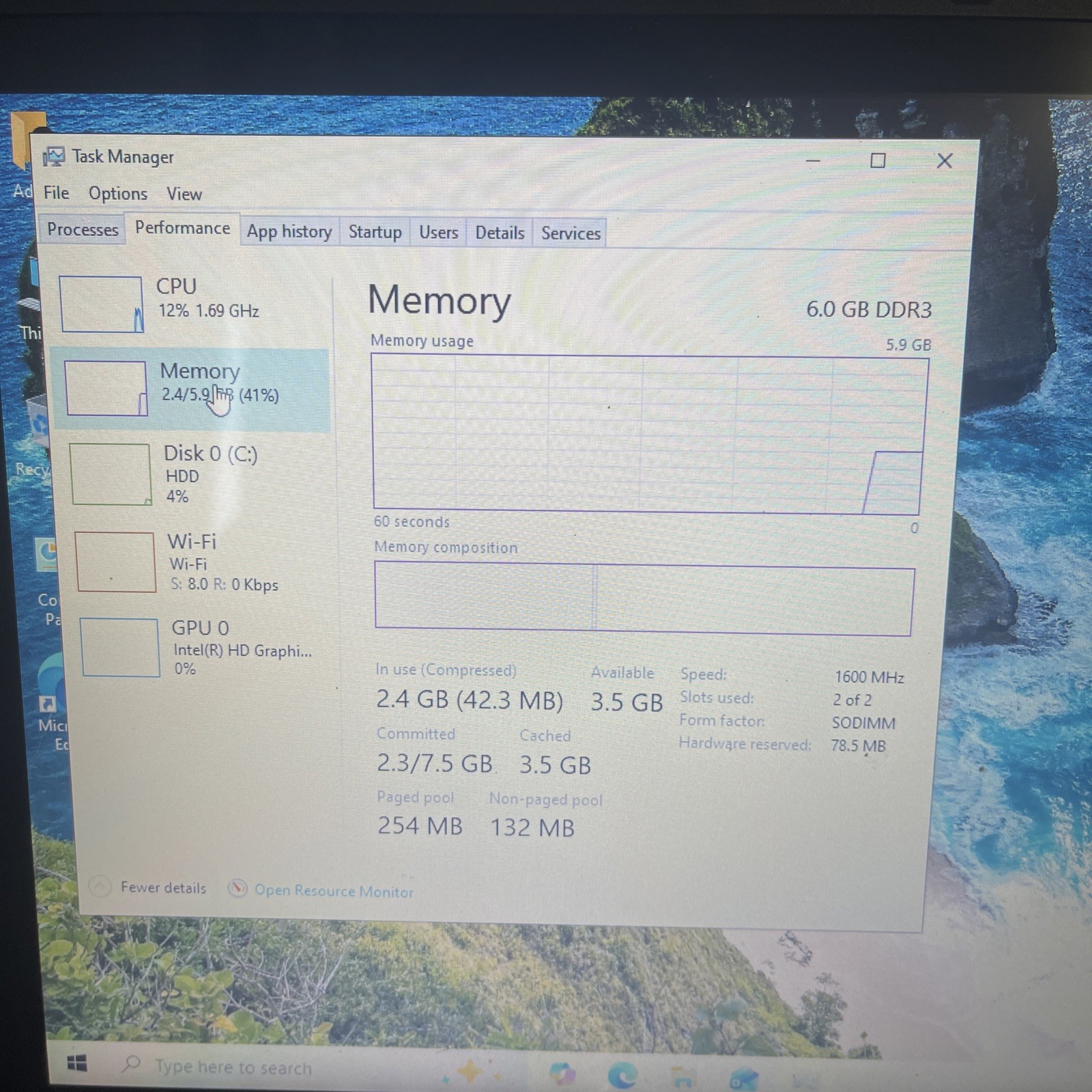 Dell Latitude3340 13″ Touchscreen Intel i3 6GB RAM 500GB HDD W10 All Diag Passed