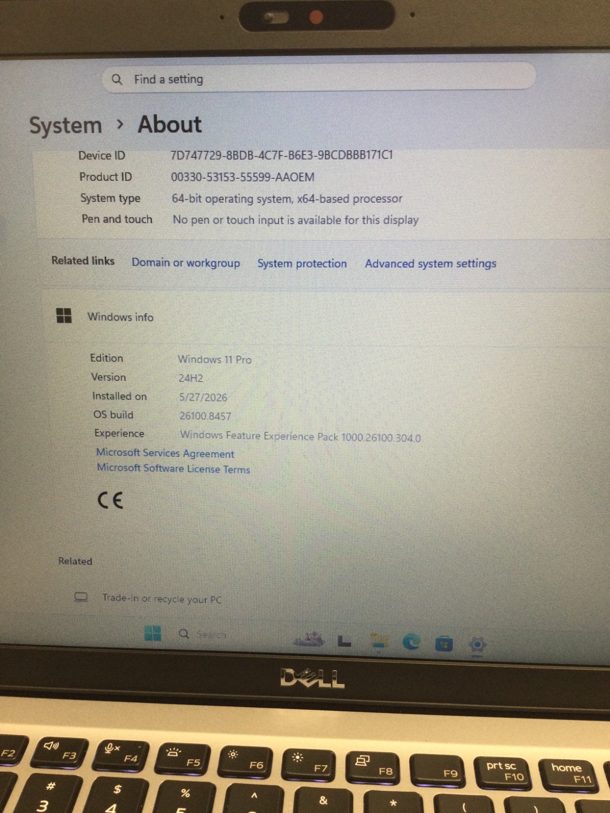 Dell Latitude 5410 14″ (128GB SSD, Core i5-10310U, 1.70GHz, 16GB) WIN 11 PRO