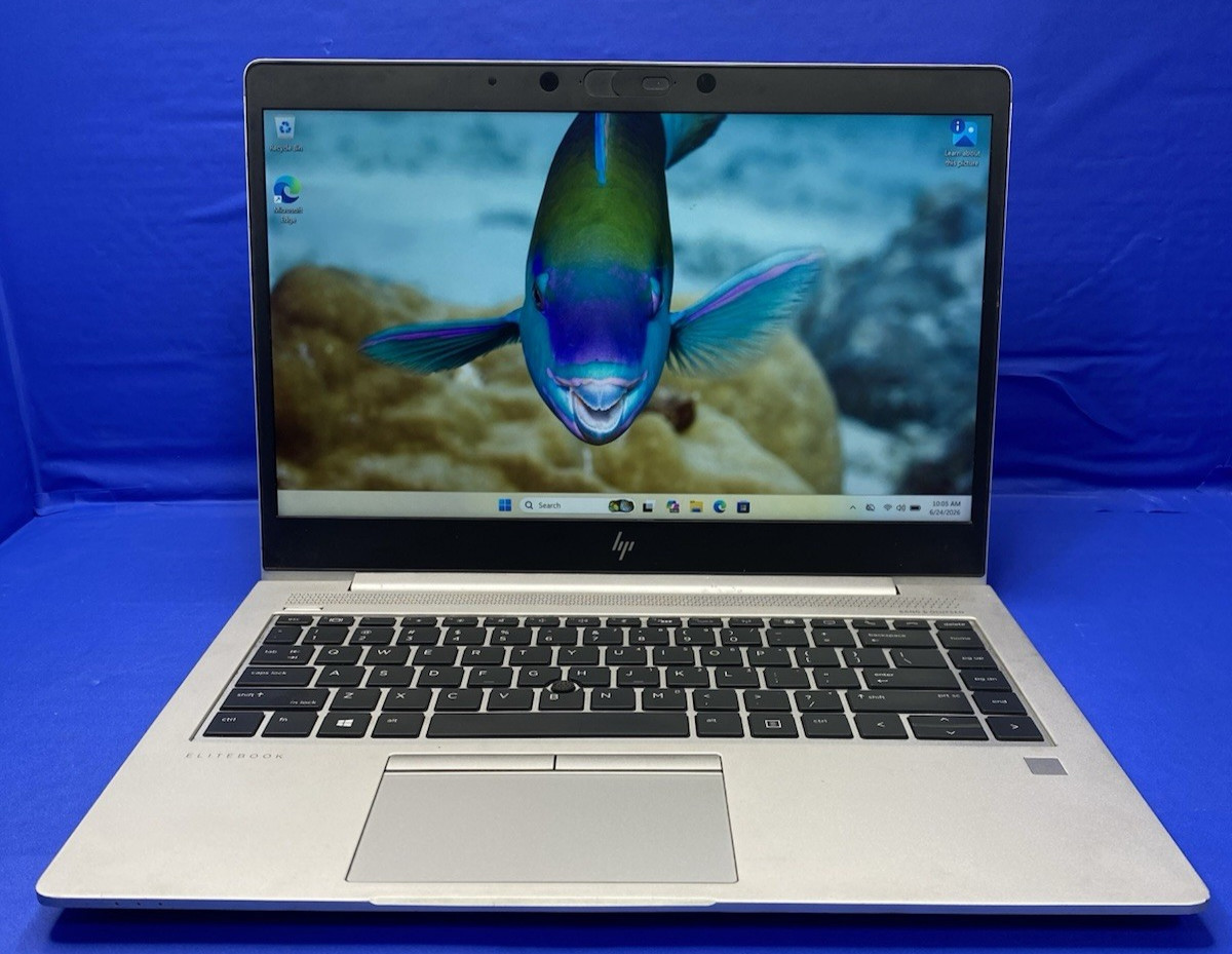 HP EliteBook 745 G5 14″ Ryzen 7 PRO 2700U @ 2.20GHz 8GB RAM 256GB SSD Windows 11