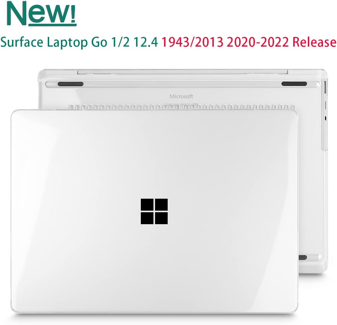 2023 Microsoft Surface Laptop GO 3 Case 12.4″ Compatible with Go 2/1 Cover