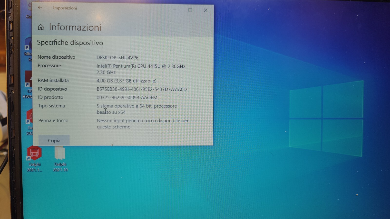 LENOVO 520-14 320S-14 SCHEDA MADRE LA-E541P INTEL 4415U INTEL HD 610