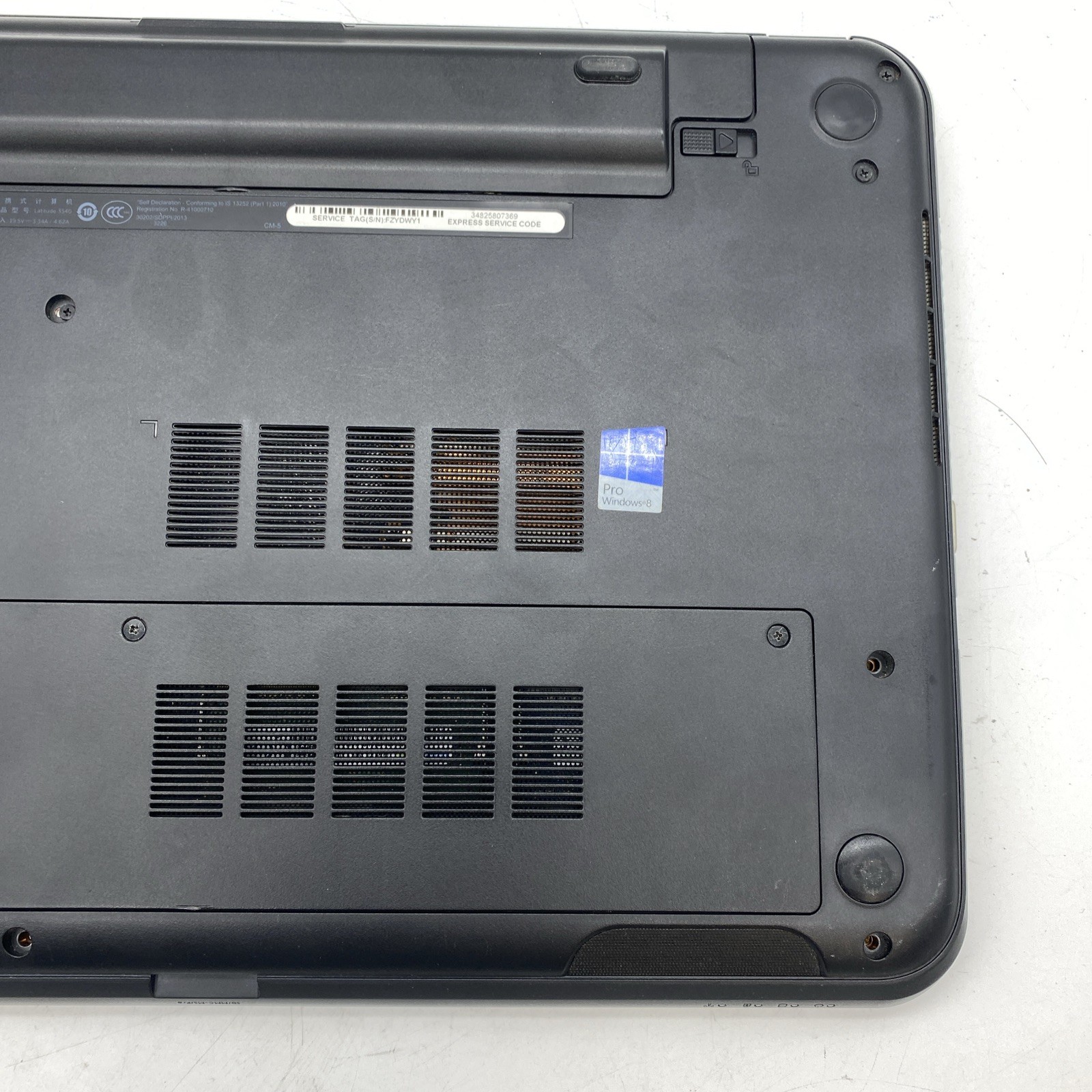 Dell Latitude 3540 15″ Laptop Intel Core i3-4th, 8GB Ram, No Drive, No OS (Q4)