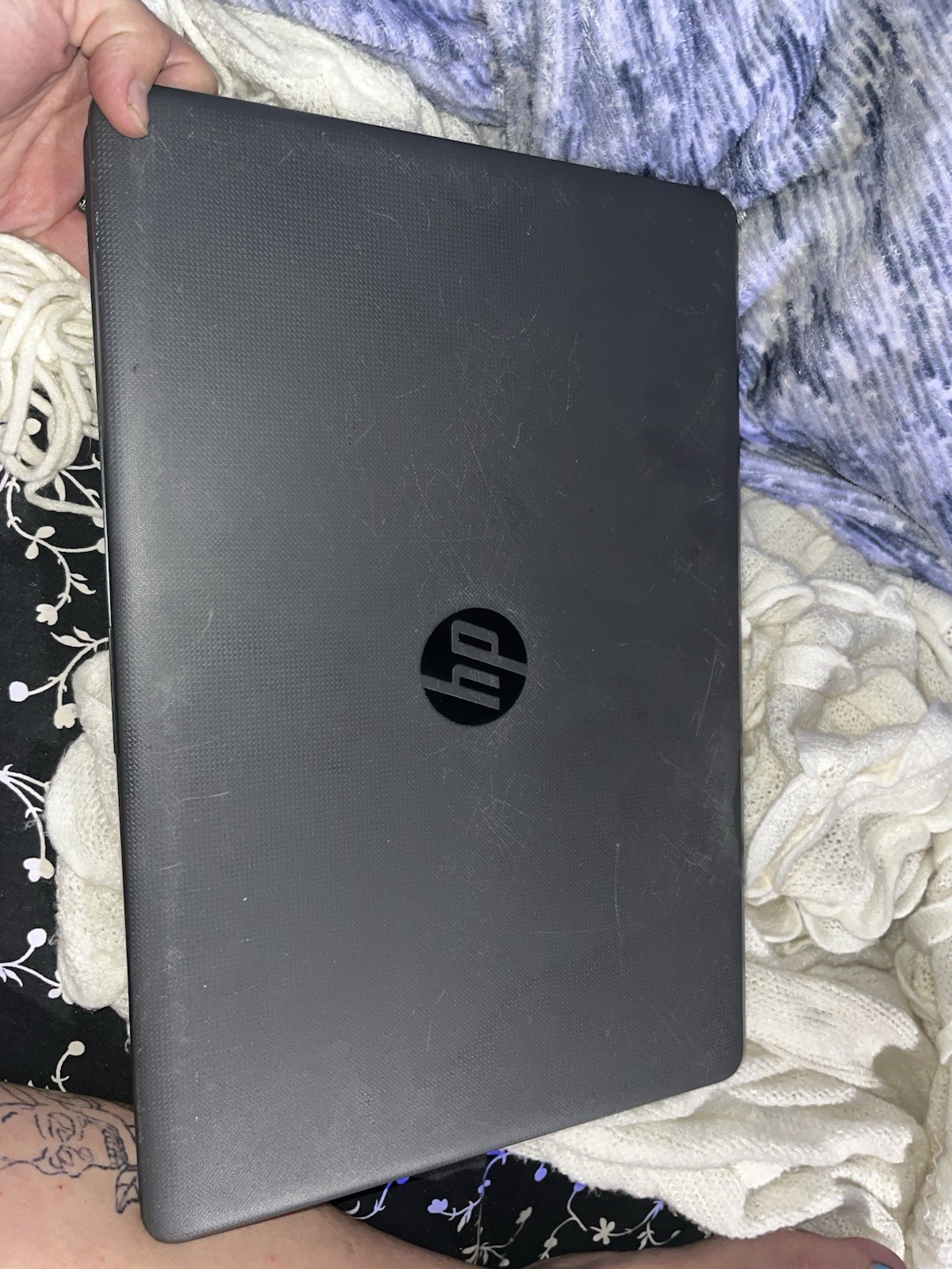 Black HP Pavillion 15 Laptop