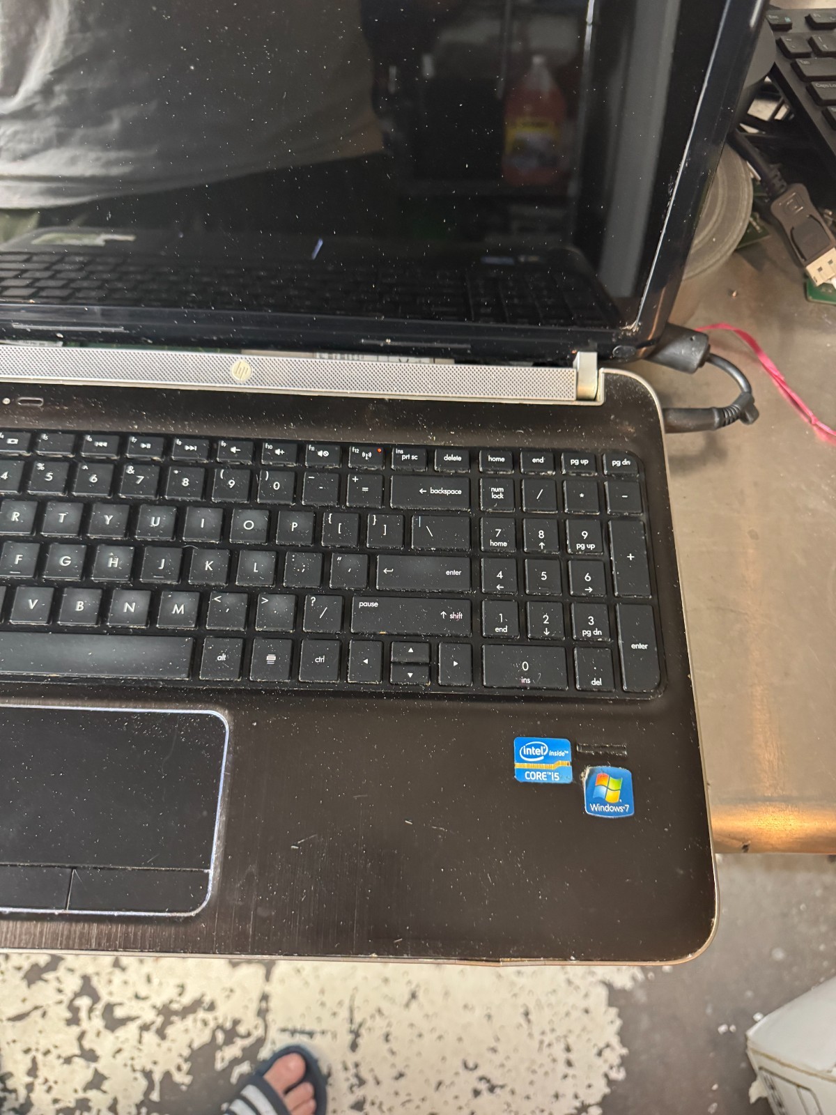 HP Pavilion DV6 Intel Core i5 Laptop for Parts/Repair #4874