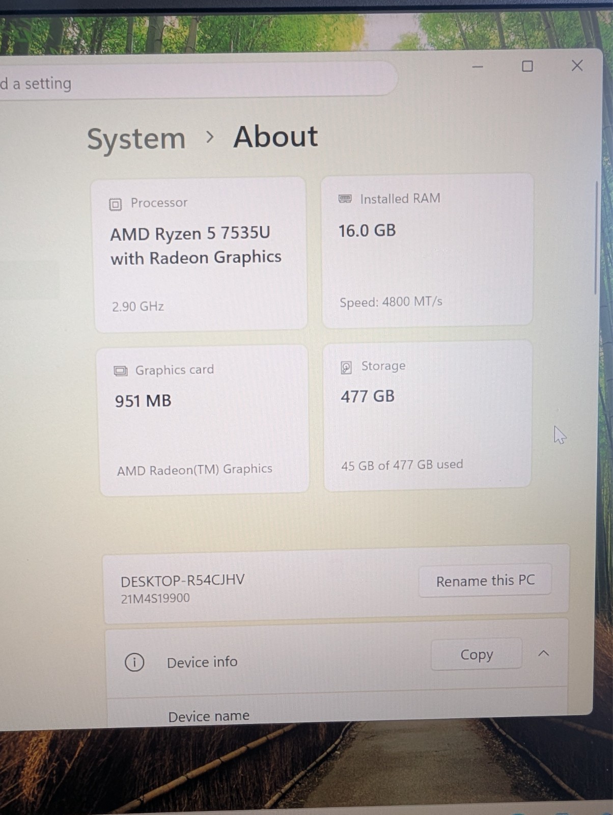 Lenovo ThinkPad E14 Gen 6 14″ AMD Ryzen 5 7535U 16GB RAM 512GB SSD WIN11P, Black