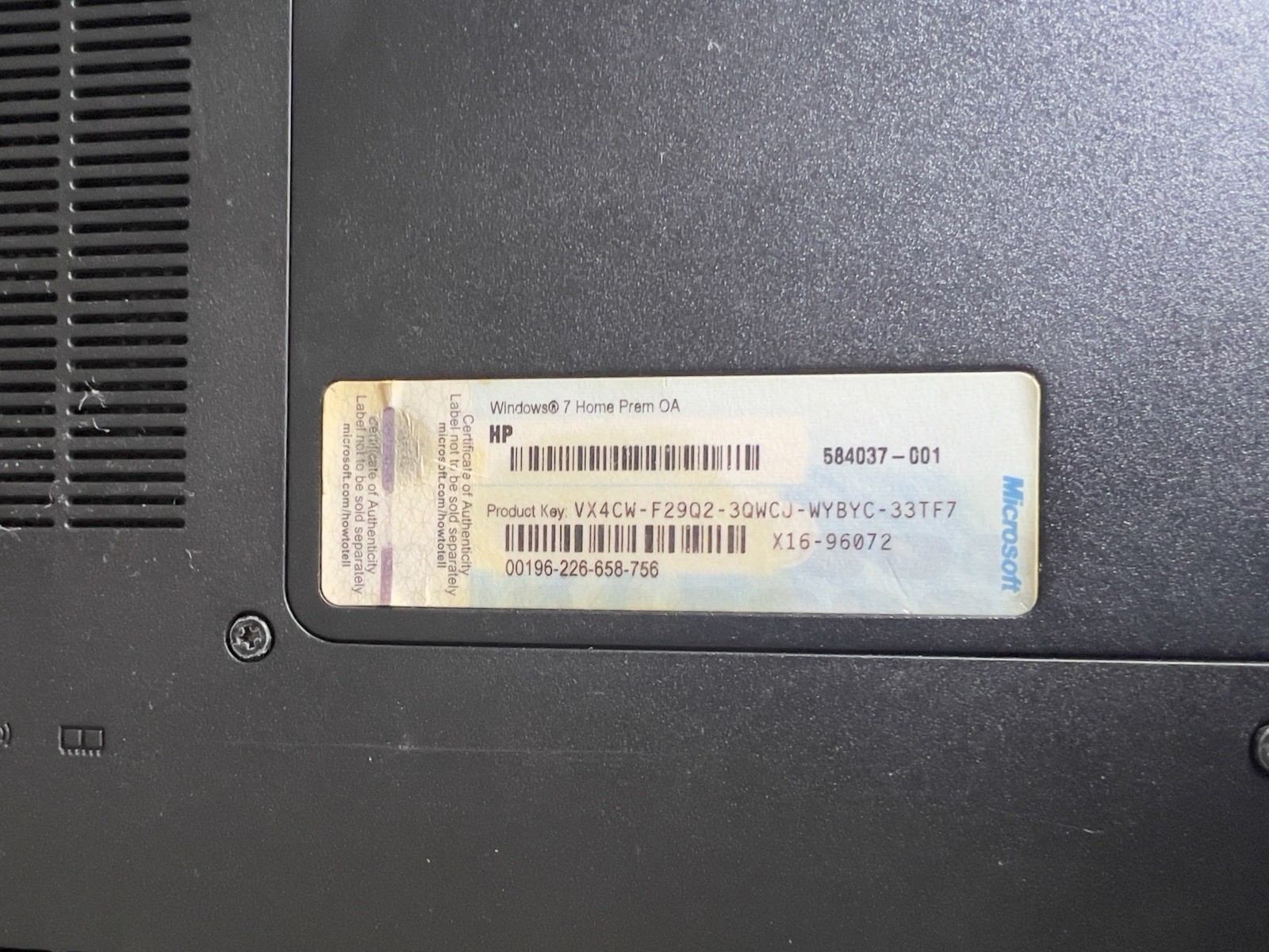 HP Pavilion g7 17.3″ Laptop AMD A6 READ Descriptions (Untested)