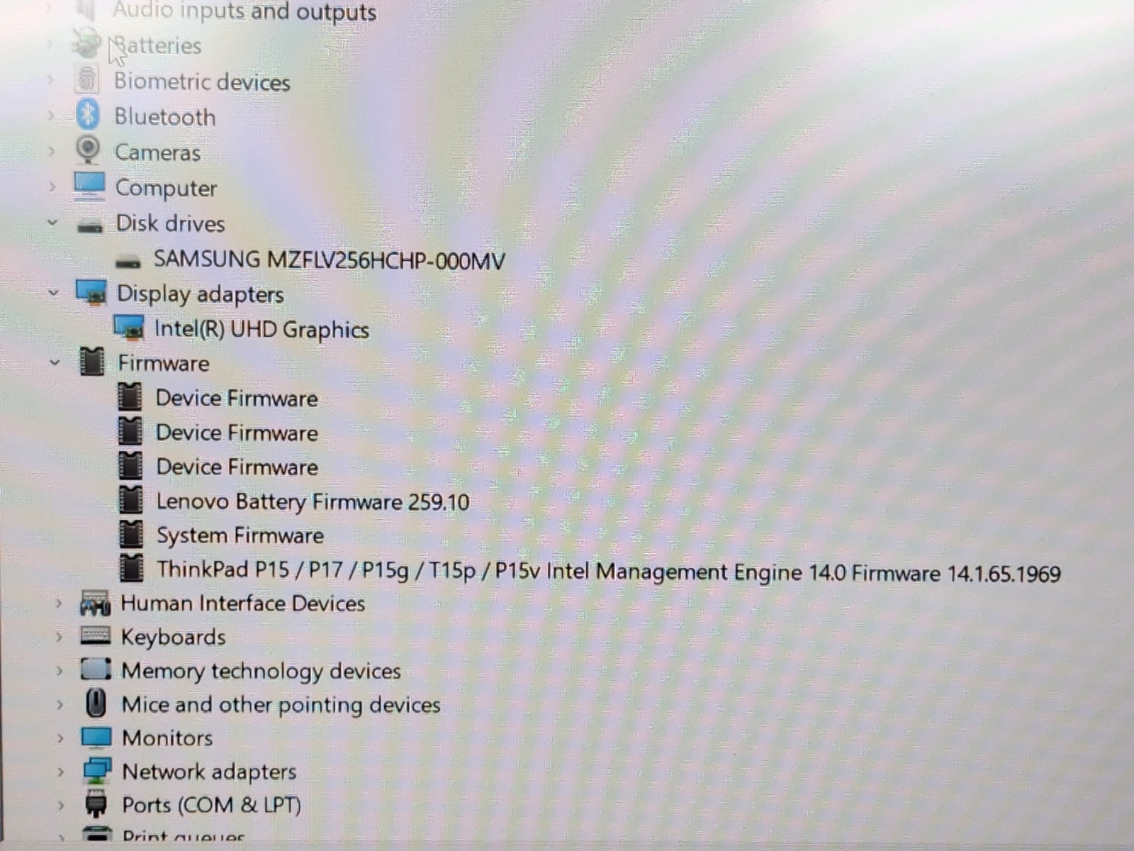 Lenovo ThinkPad P15V Gen 1 15.6″ FHD i7-10875H 2.30GHz 32GB RAM Windows 11 Pro ~