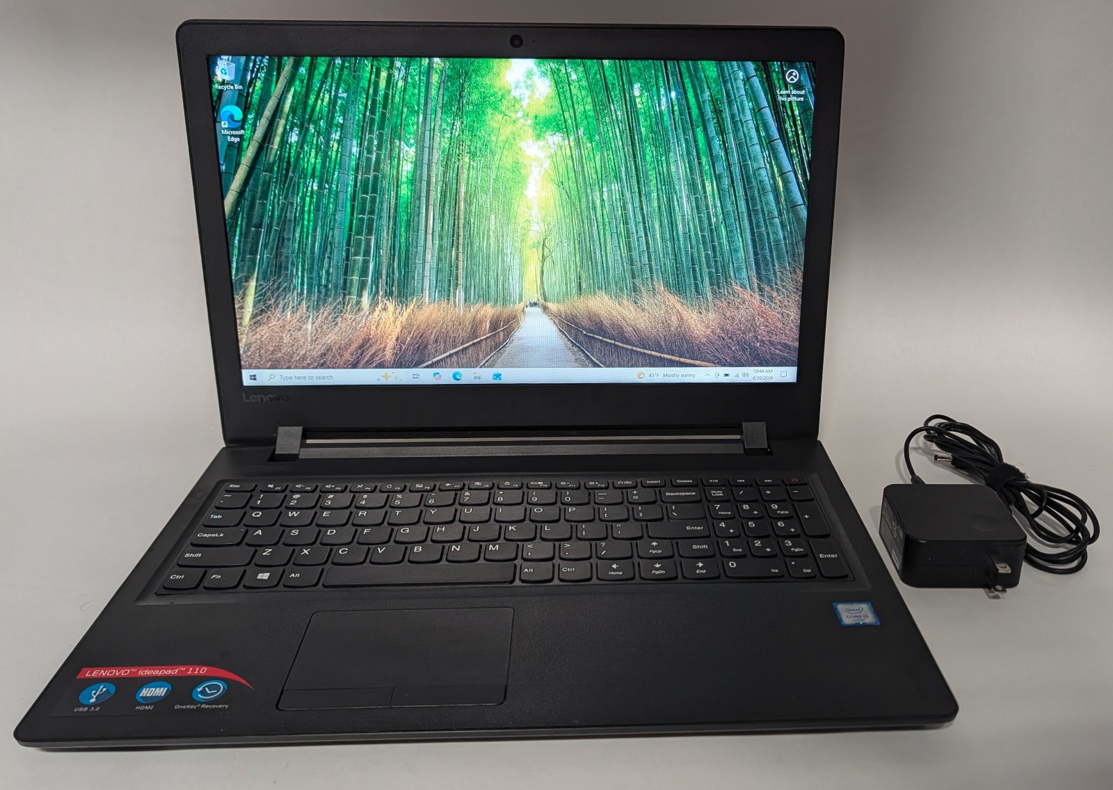 Lenovo Ideapad 110-15ISK 15″ Laptop Intel Core I5-6200U 256GB SSD 8GB RAM Win 10