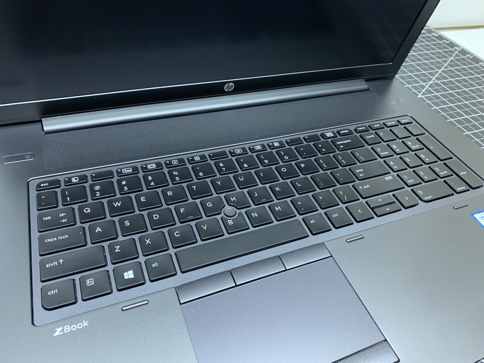 HP ZBook 17 G3 Intel i7 6th Gen | 32GB RAM, NO SSD, NO BATTERY | Dead | #P244