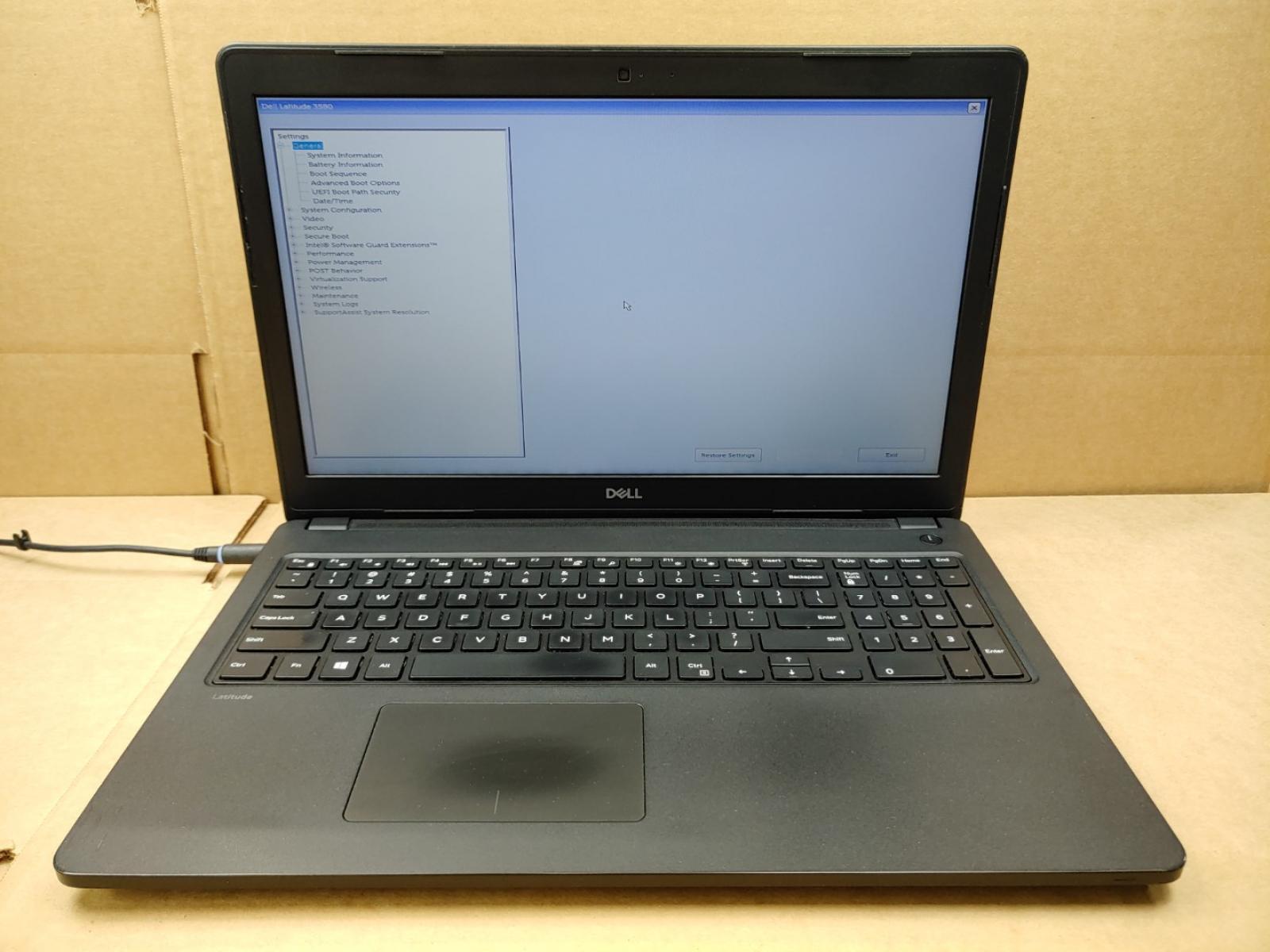 Dell Latitude 3580 15.6″ Intel i3-7100U✔ *NO BATT/NO RAM/NO SSD/NO AC* *READ*