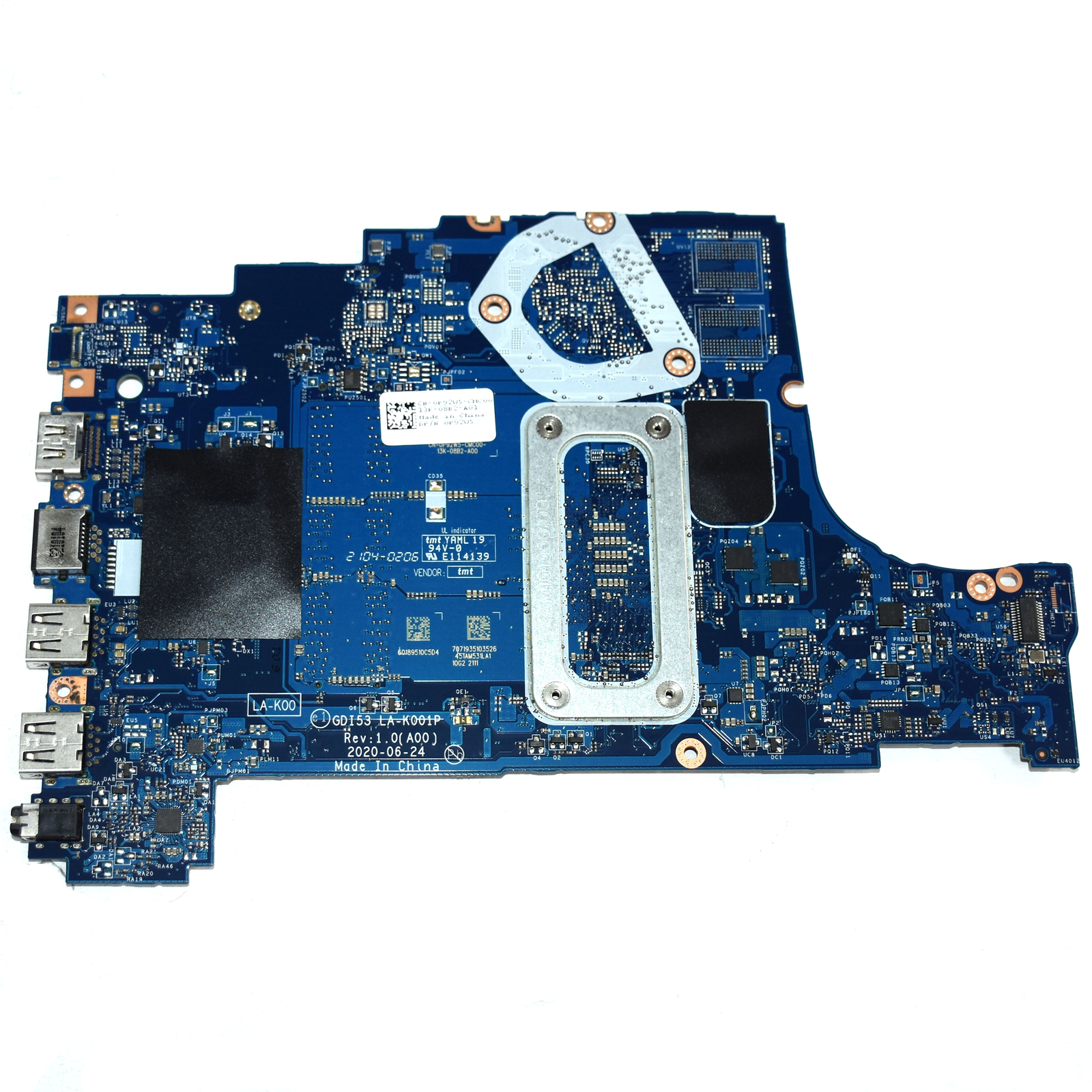 Dell Inspiron 15 3505 Motherboard AMD Athlon Silver 3050U 2.3GHz LA-K001P P92W5