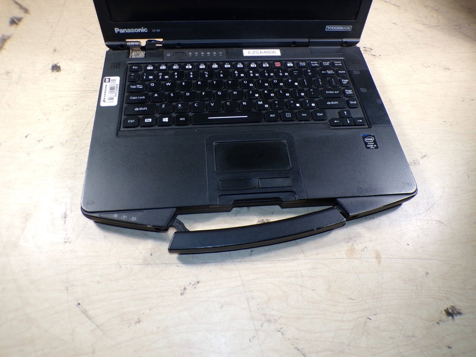 PANSONIC CF-54 I5 5TH GEN 8GB RAM **UNTESTED MISSING HINGE COVER **NO HD/ NO CAD