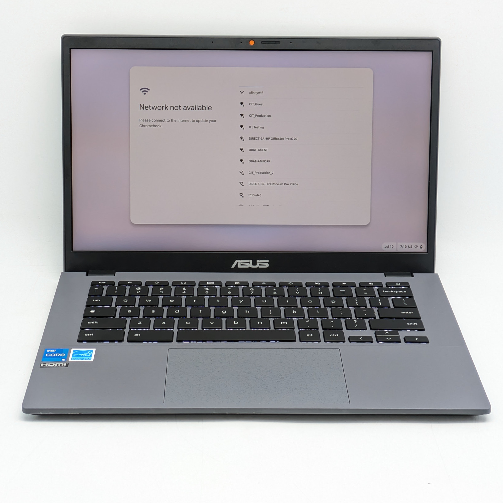 ASUS Chromebook Plus CX34 14″ i5-1235U 16GB DDR5 256GB SSD ChromeOS