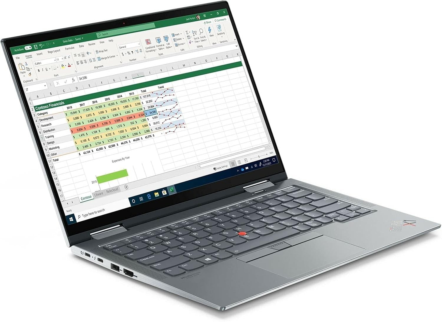 Lenovo ThinkPad X1 Yoga 6th Gen 14.0″ Touch Intel i7-1185G7 16GB 512GB SSD W11P