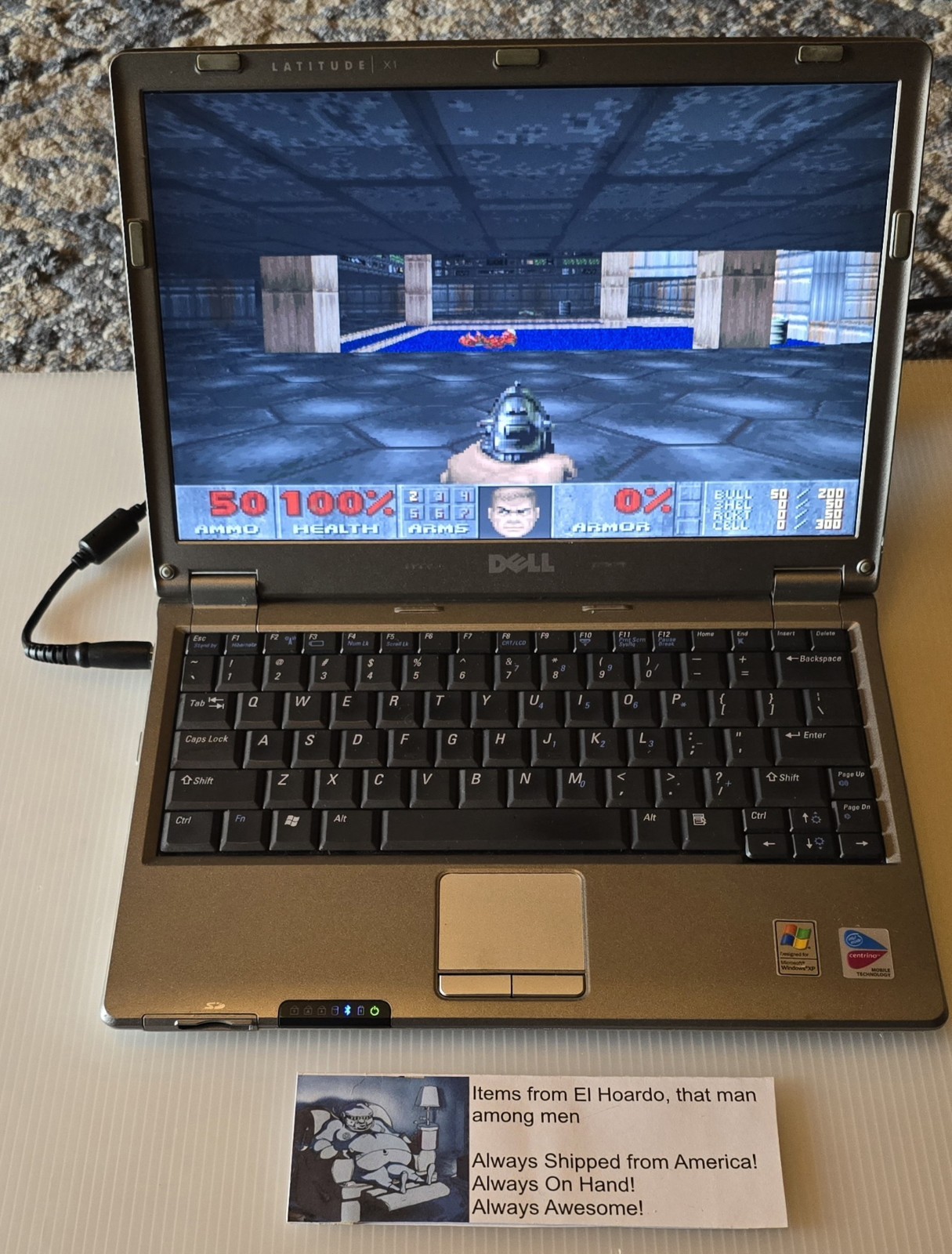 Dell Latitude X1 1.1Ghz Pentium M 1.25GB Ram 30GB HDD Windows XP Pro 32 Bit