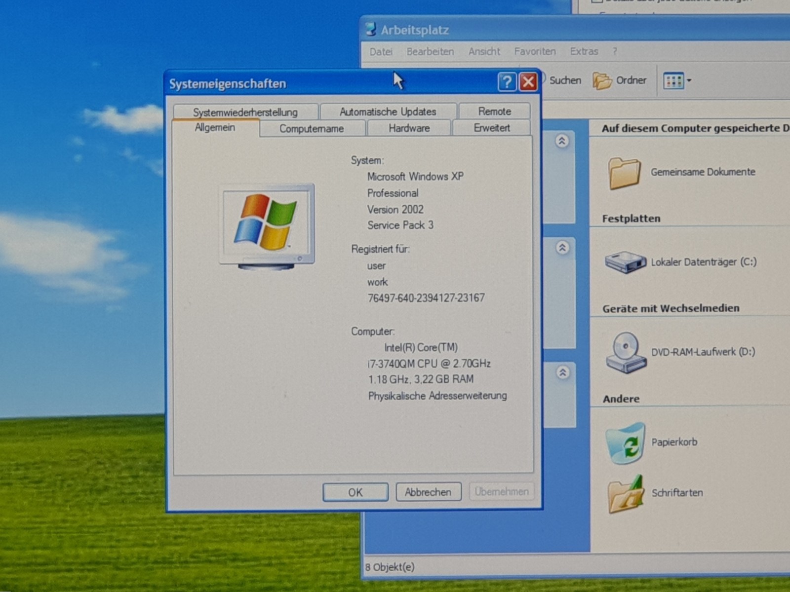 Dell Precision M4700 Windows XP Gamer Notebook i7 4GB 1TB Laptop HD 7700M 15.6″