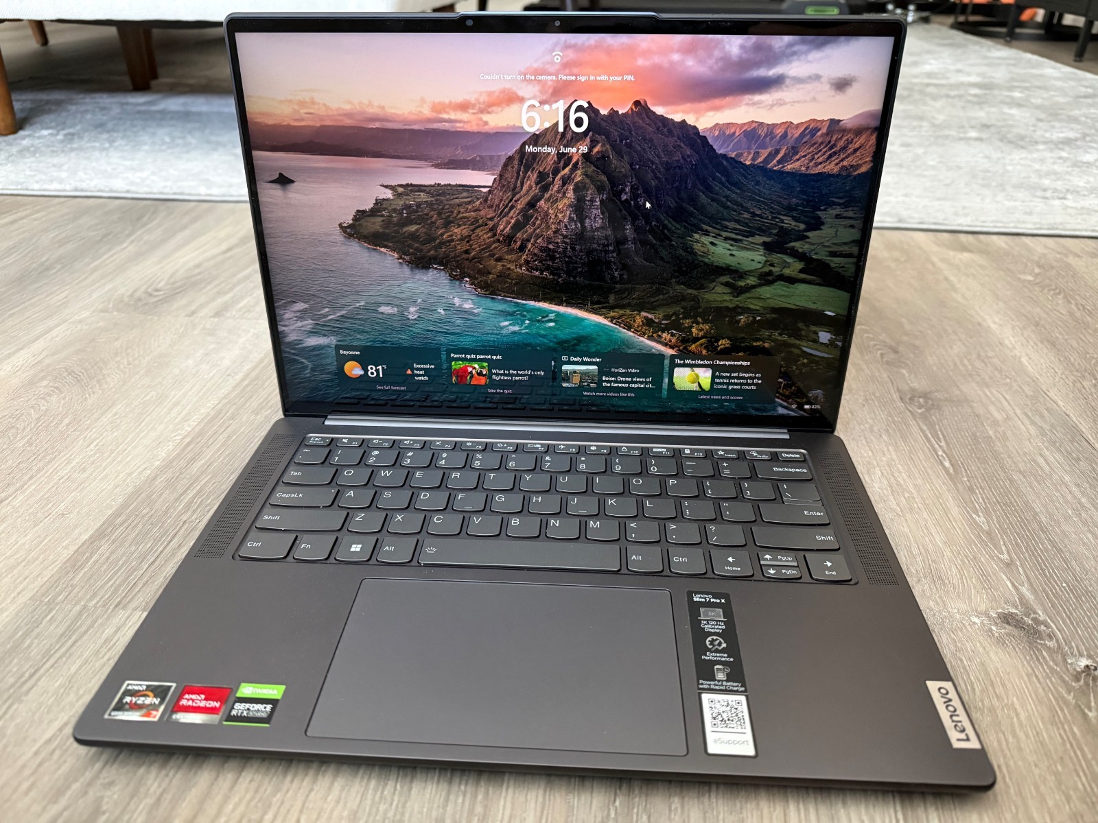 Lenovo Slim 7 Pro X 14ARH7 14.5″ Ryzen 7 6800HS 16GB 1TB RTX 3050