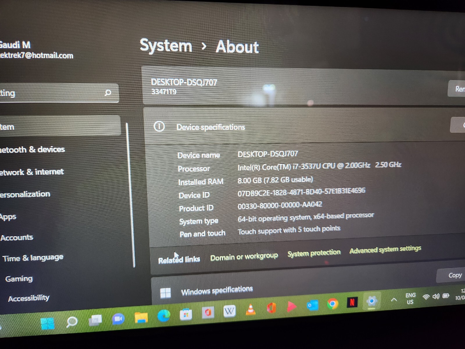 Lenovo DSQJ707 Netbook Tablet (2in 1) Travel Companion :) -Smooth Operator !
