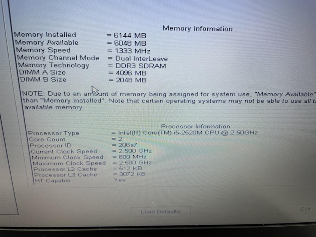 DELL LATITUDE E5420 Laptop w/ Intel Core i5-2520M 2.50 GHZ + 6 GB | No HD / OS