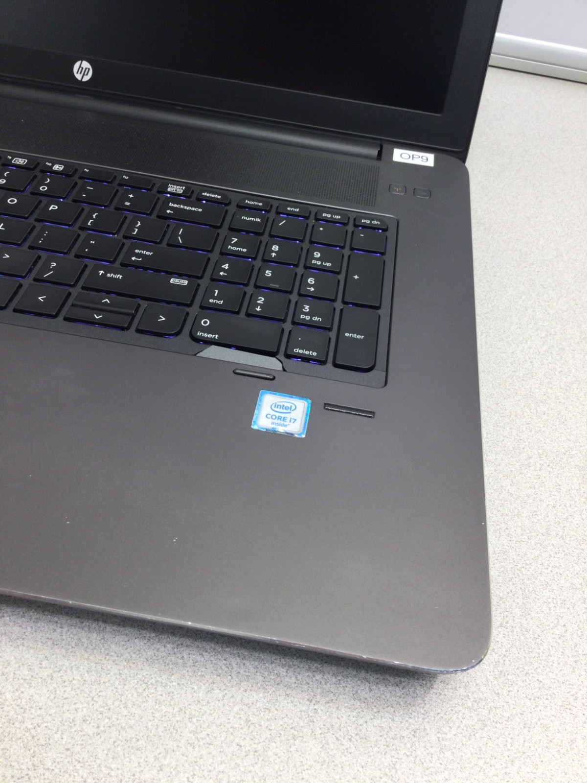HP ZBook 17 G3 core i7 6th gen 2.60ghz 256GB SSD 8GB RAM 17.3” WIN 11 PRO