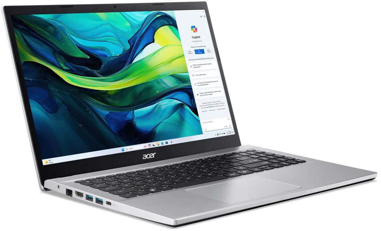 Acer Aspire Go 15.6″ Laptop FHD Ryzen 3 7320U 8GB RAM 128GB SSD Refurbished