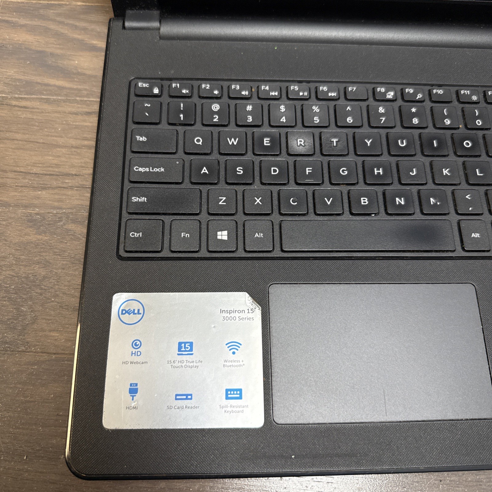 Dell Inspiron 15 Laptop 2016 Black with Battery and 45W Power Adapter