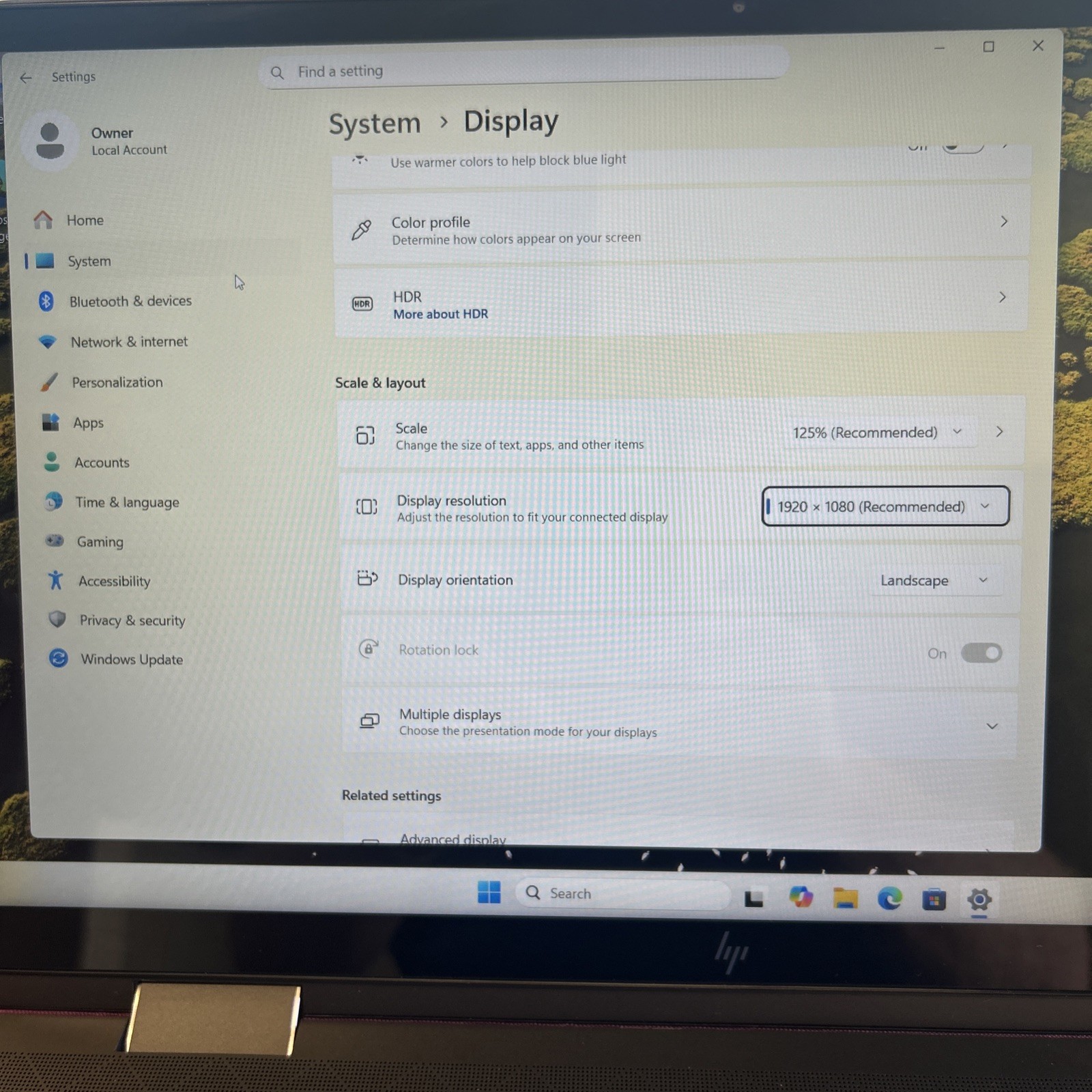 HP Envy x360 2-in-1 Laptop 15.6″ FHD Touch Ryzen 5 4500 8gigs 256 SSD W11Home