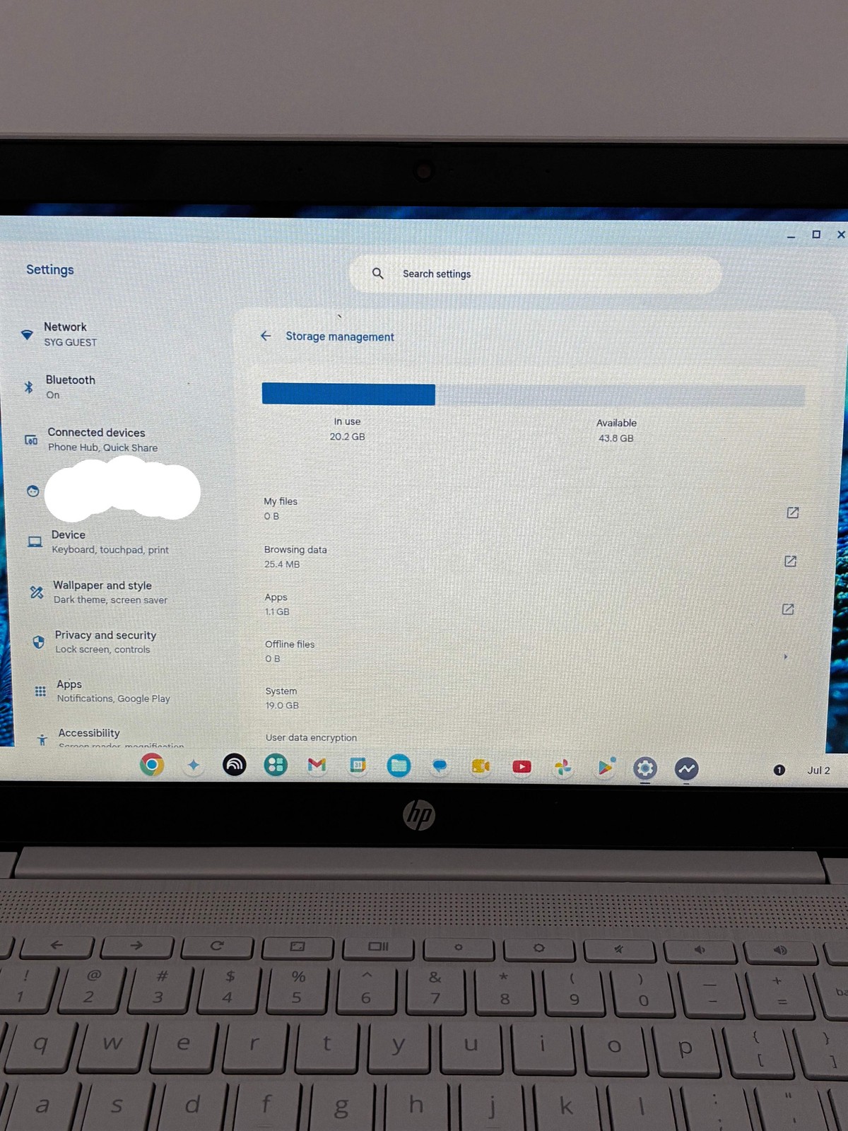 HP Chromebook 14a-ne0013dx 14″ Intel Celeron N4120 4GB 64GB Gray w/ Charger