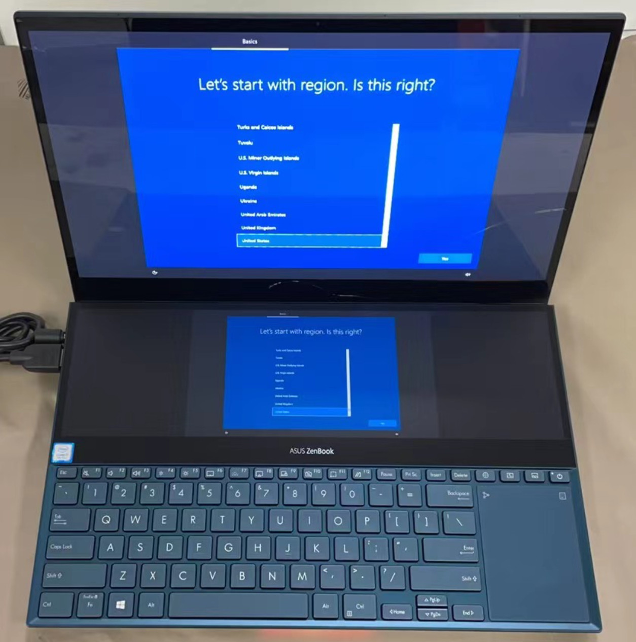 ASUS ZenBook Pro Duo UX581G, 15.6″FHD, Intel Core i7-9750H, RTX 2060, used
