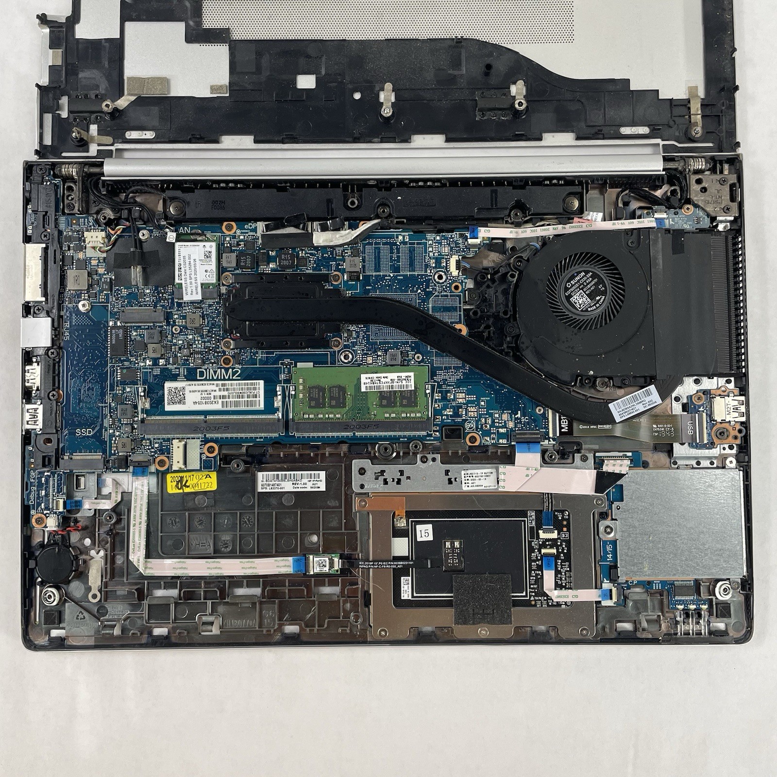 HP EliteBook 850 G6 15.6″ i5-8365U 1.60 GHZ 8 GB RAM No SSD/OS/AC/Batt – CMOS