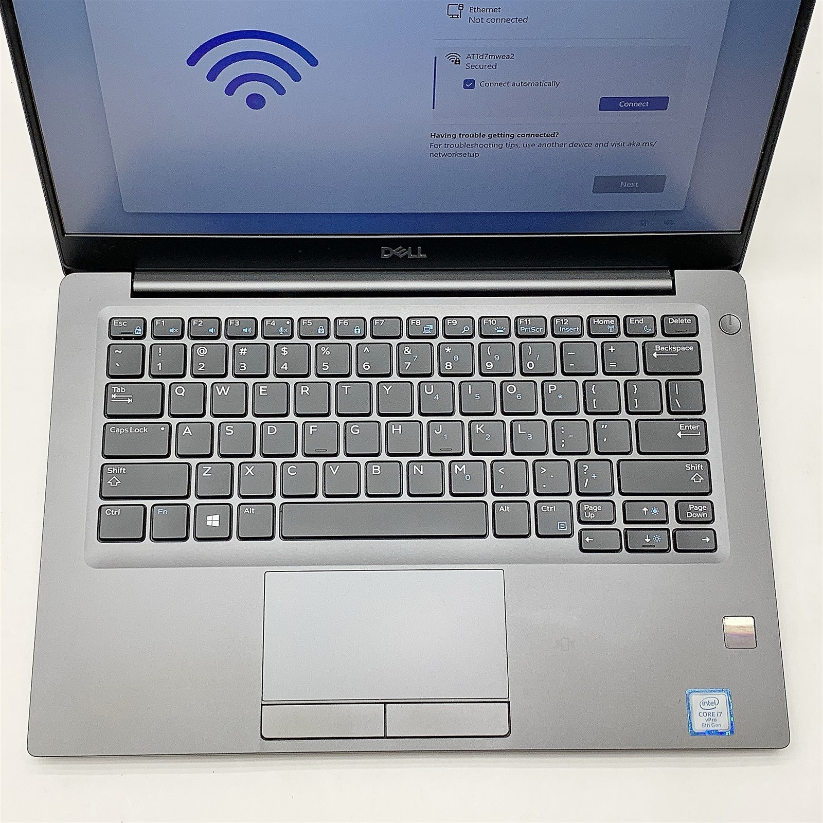 Dell Latitude 7390 Laptop i7 8650U 1.90GHZ 13.3″ FHD 8GB 256GB NVMe Windows 11
