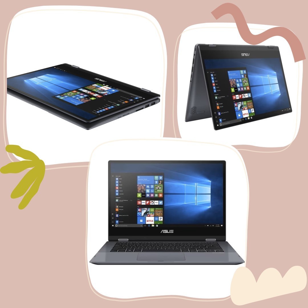 ASUS VivoBook Flip 14 Touchscreen w/Tablet Mode 12GB Ram 128SSD i3-8145U