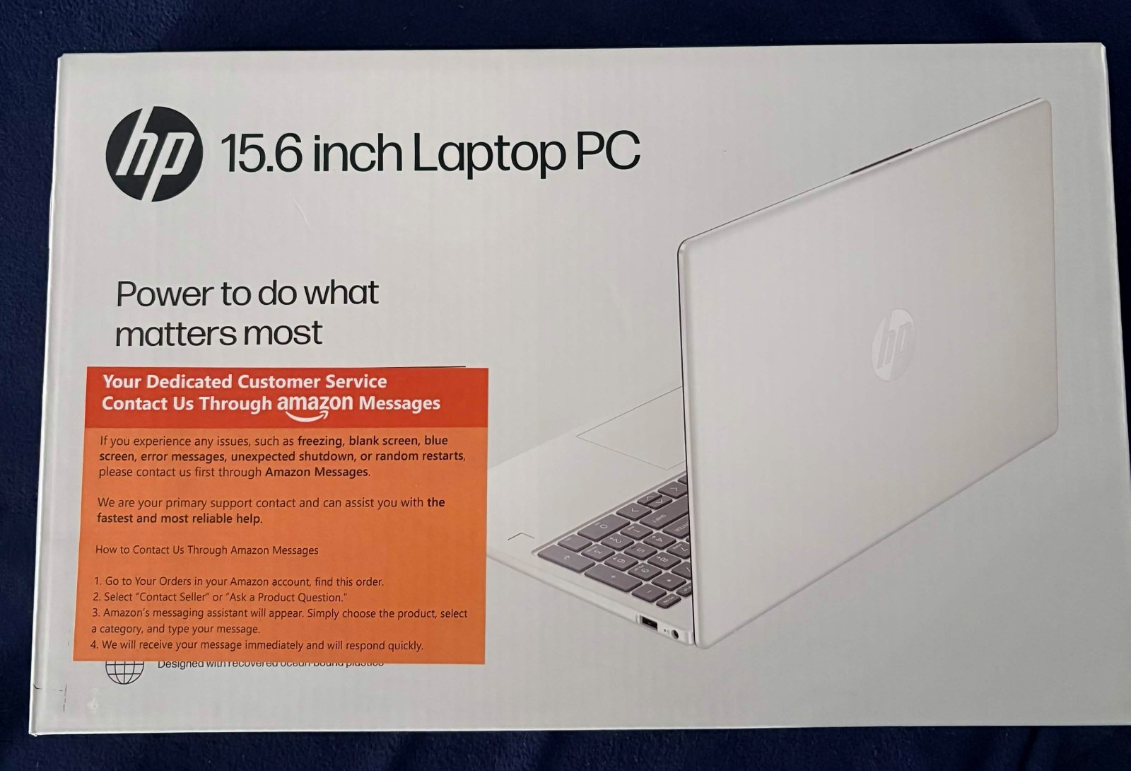HP 15-FD0133WM 15.6″ Laptop, Intel i3 N305, 16GB RAM 256GB SSD Silver