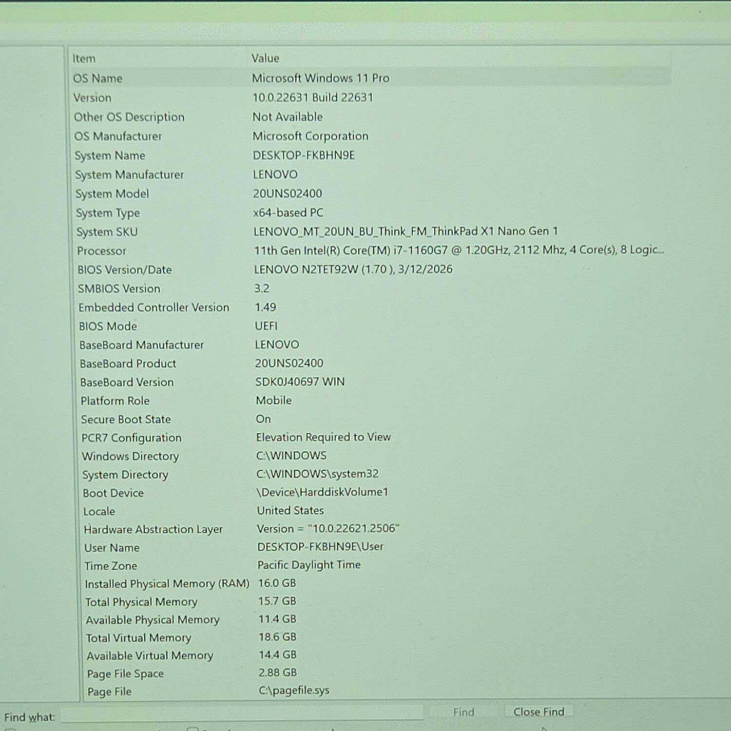 Lenovo ThinkPad X1 Nano Gen 1 N2TET90W 13.0 i7-1160G7 2.1GHz 16GB RAM 512GB SSD