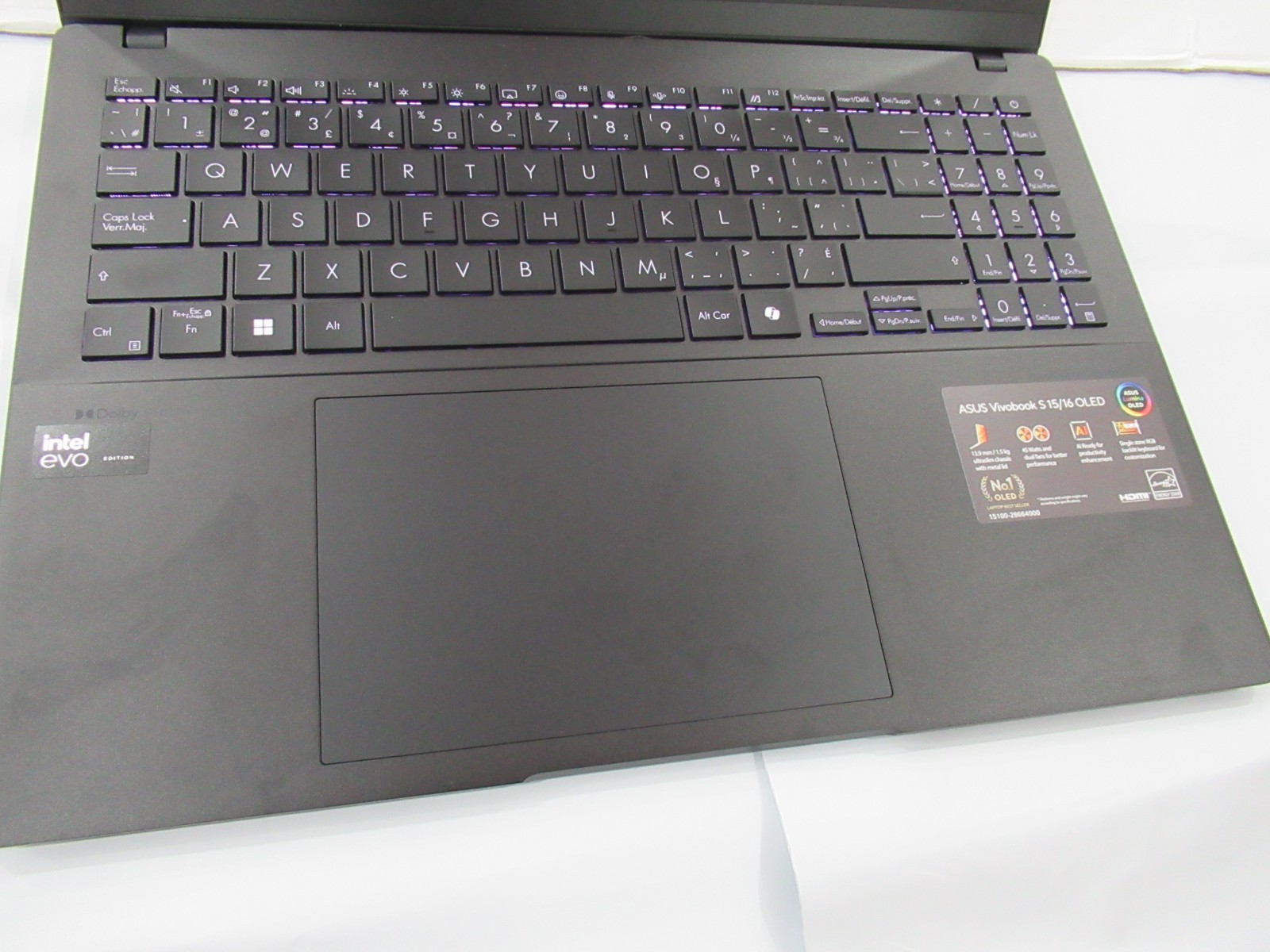 ASUS Vivobook S 15 S5506MA Laptop 2024, 15.6″” 3K, Intel Ultra 7 155H 16-Core, A