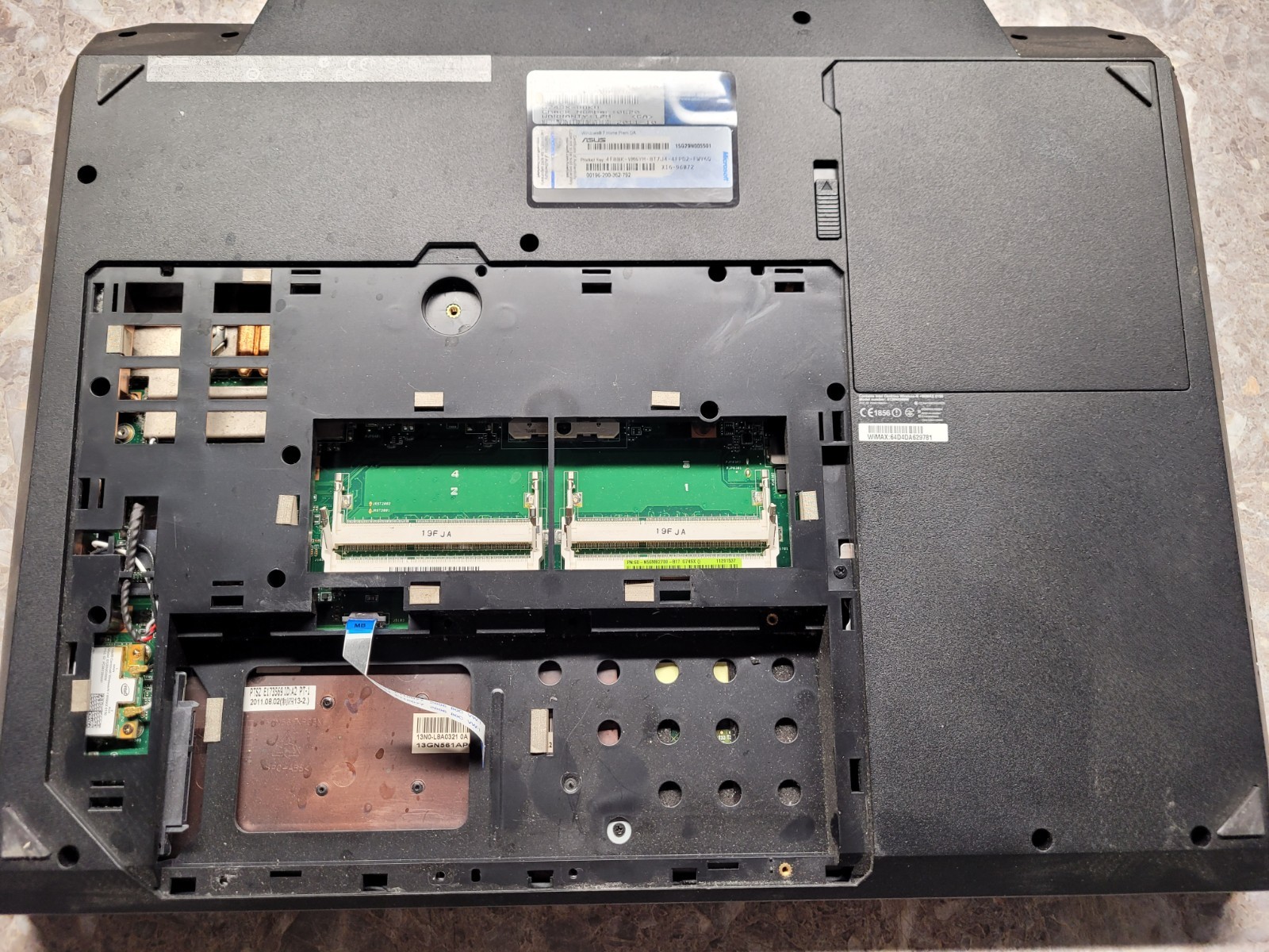 ASUS ROG G74SX 17.3″ Laptop Untested as is for parts i7 gtx 560m