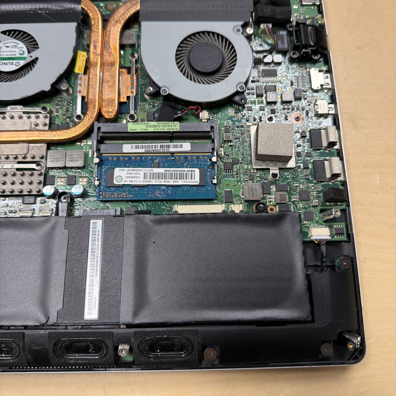 *For Parts ASUS N550J i7-4720HQ NVIDIA 950M 4GB RAM NO HD/OS