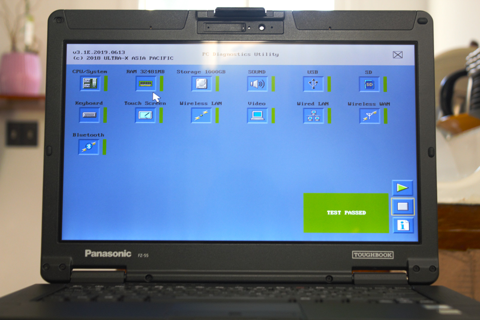 Panasonic Toughbook FZ-55 i7-8665U NEW 1TB SSD 32GB RAM Touch 4G GPS 2x Battery