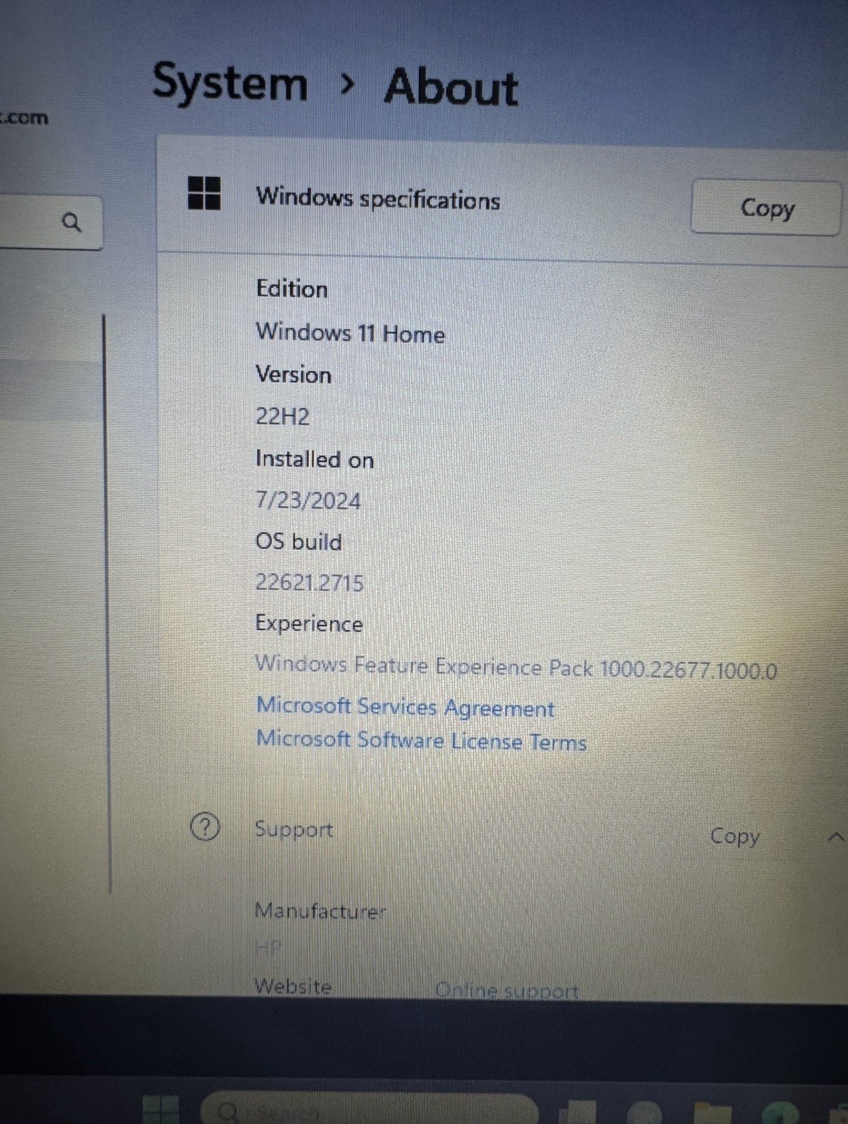 HP Ultra Light Laptop 14-inch Model 14-dq0052dx 16gb Ram 64gb Storage