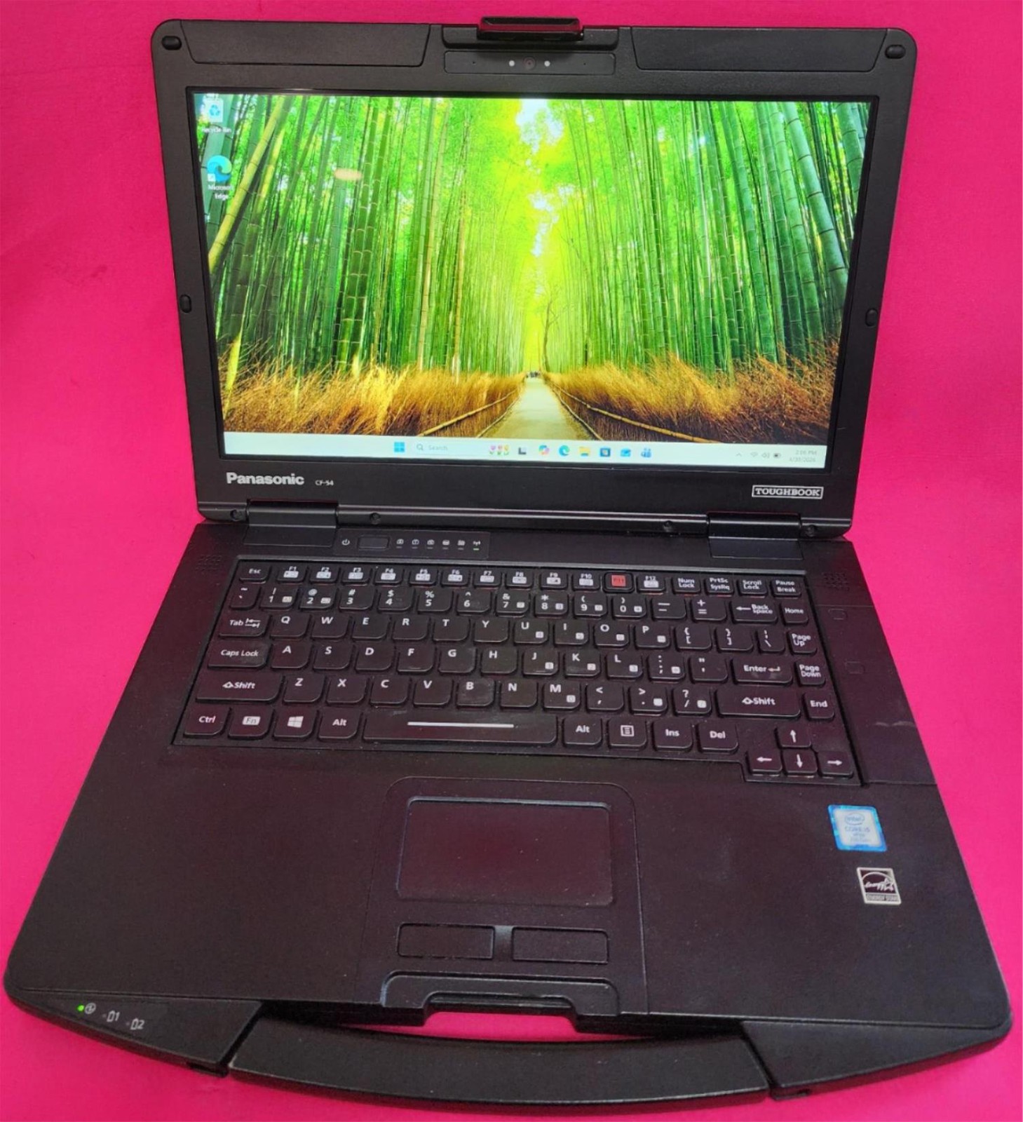 RED Panasonic Toughbook CF-54 MK3 Touch FHD 16GB GPS DVD 250GB SSD Win11 LTE