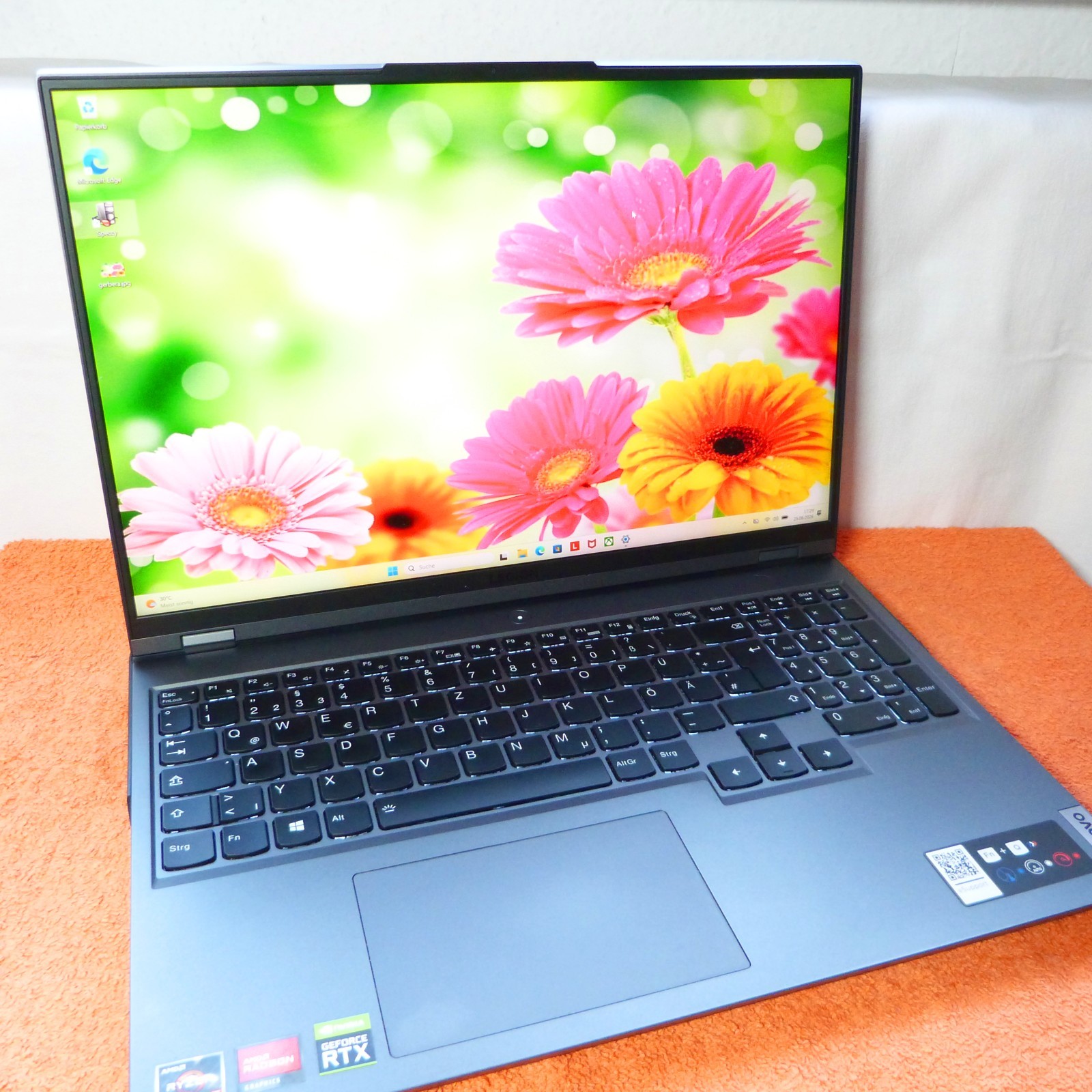 Lenovo Legion 5 Pro I 16″ 165Hz 2K GAMING RTX 6GB l 1TB SSD I Windows 11 PRO