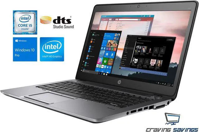 HP EliteBook 820 G2 12.5 in Display i5-5300U 8GB RAM 256GB SSD Docking