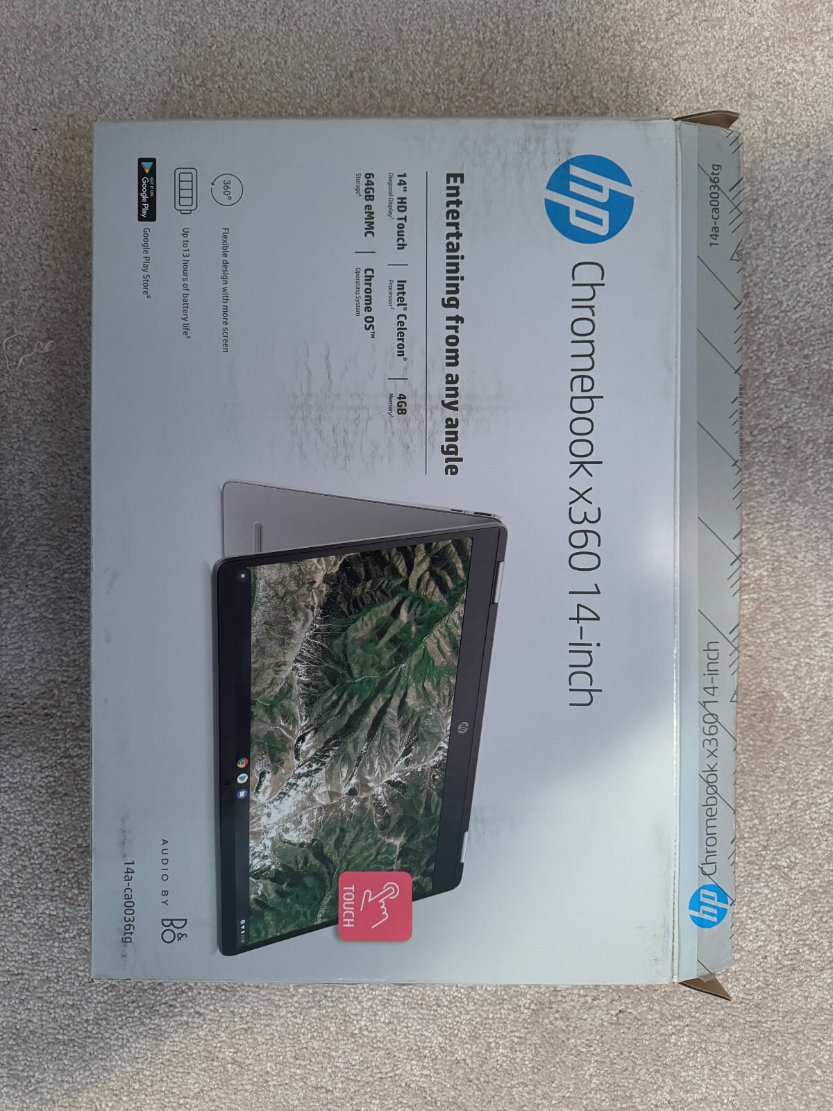 HP Chromebook x360 14 inch