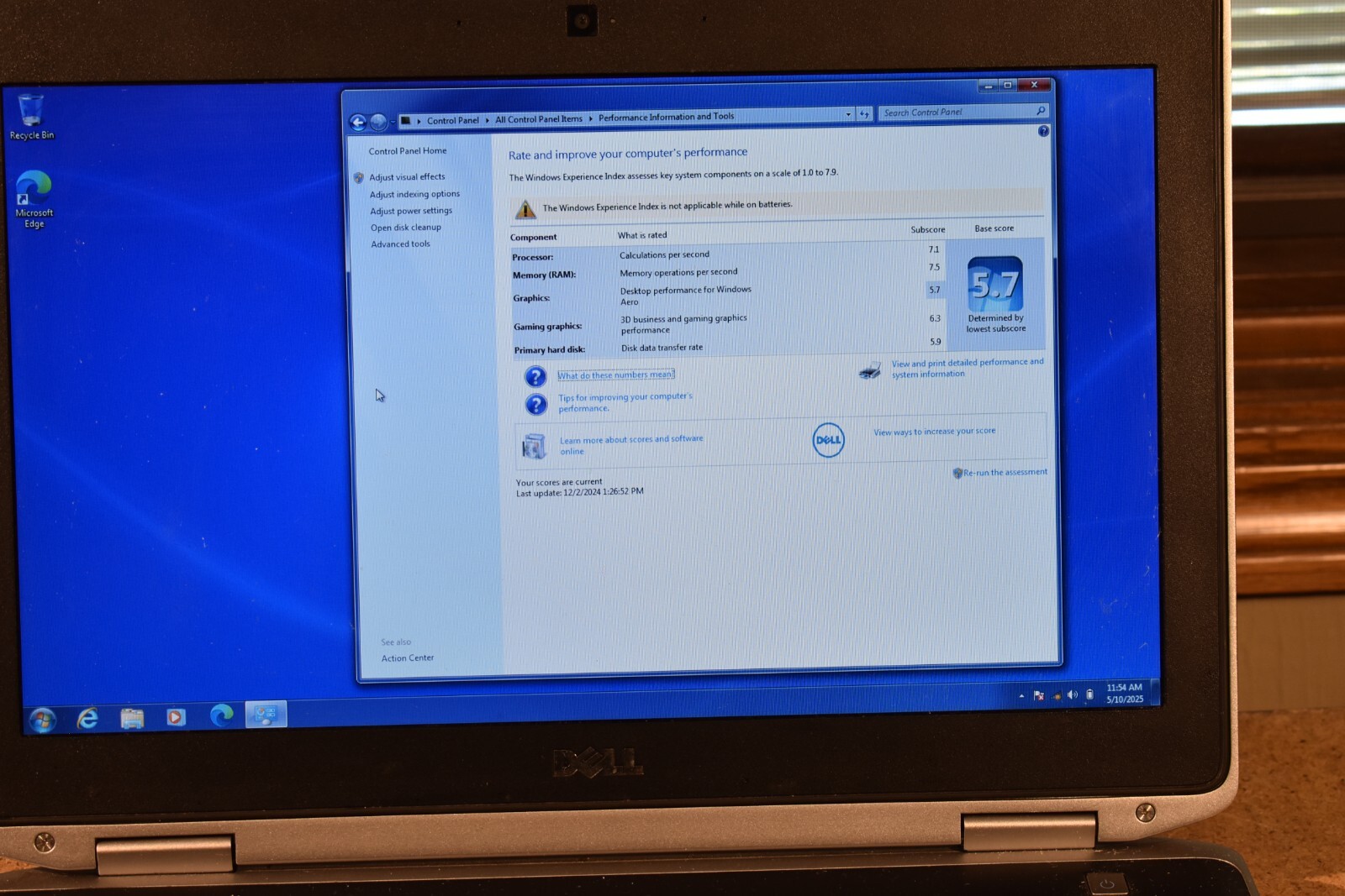 Dell Latitude E6420 Intel Core i5-2520M 4GB RAM 320GB HDD Windows 7 32bit Webcam