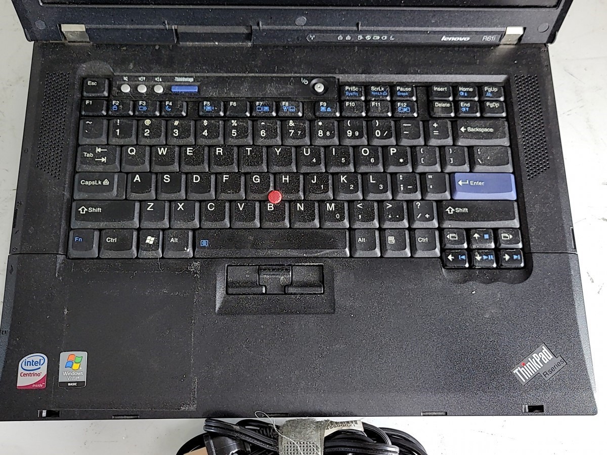 LENOVO ThinkPad R61e 7650CDU Laptop CORE2 DUO T5450 1GB 80GB
