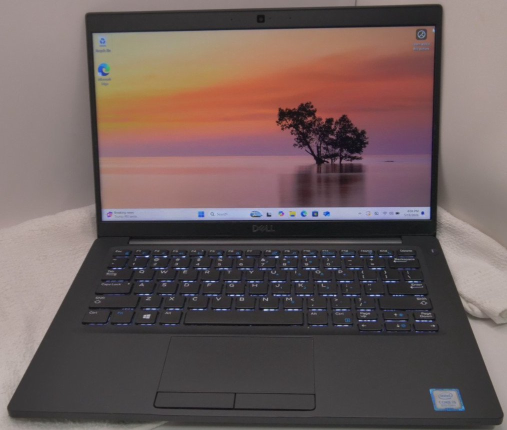 Dell Latitude 7390 13.3 Core i5-8350U 1.7Ghz 8GB RAM 256GB NVMe PAYTECK COMPUTER