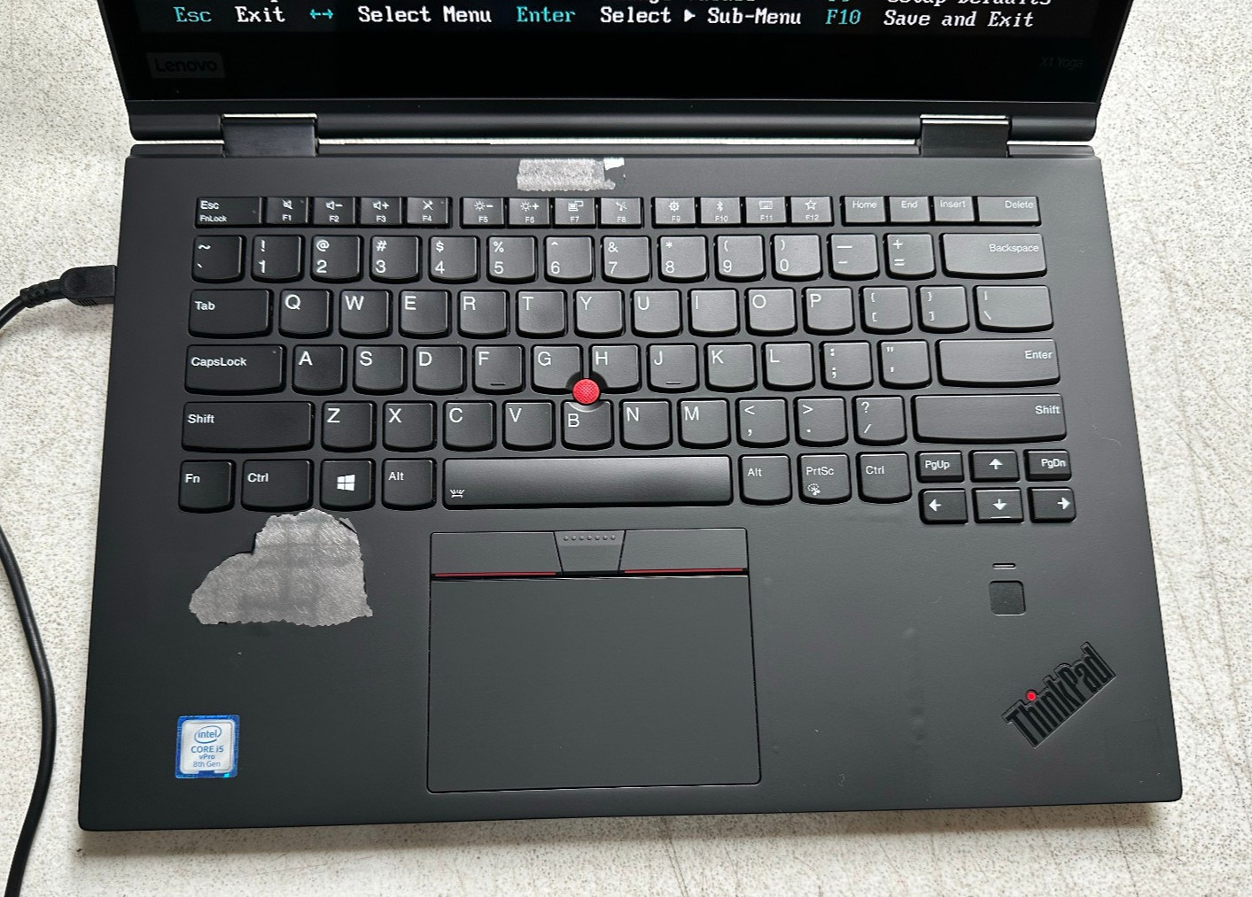 Lenovo ThinkPad X1 Yoga 3rd Gen (i5-8350U, 16GB RAM, Boot to Bio) NO SSD/ADAPTER