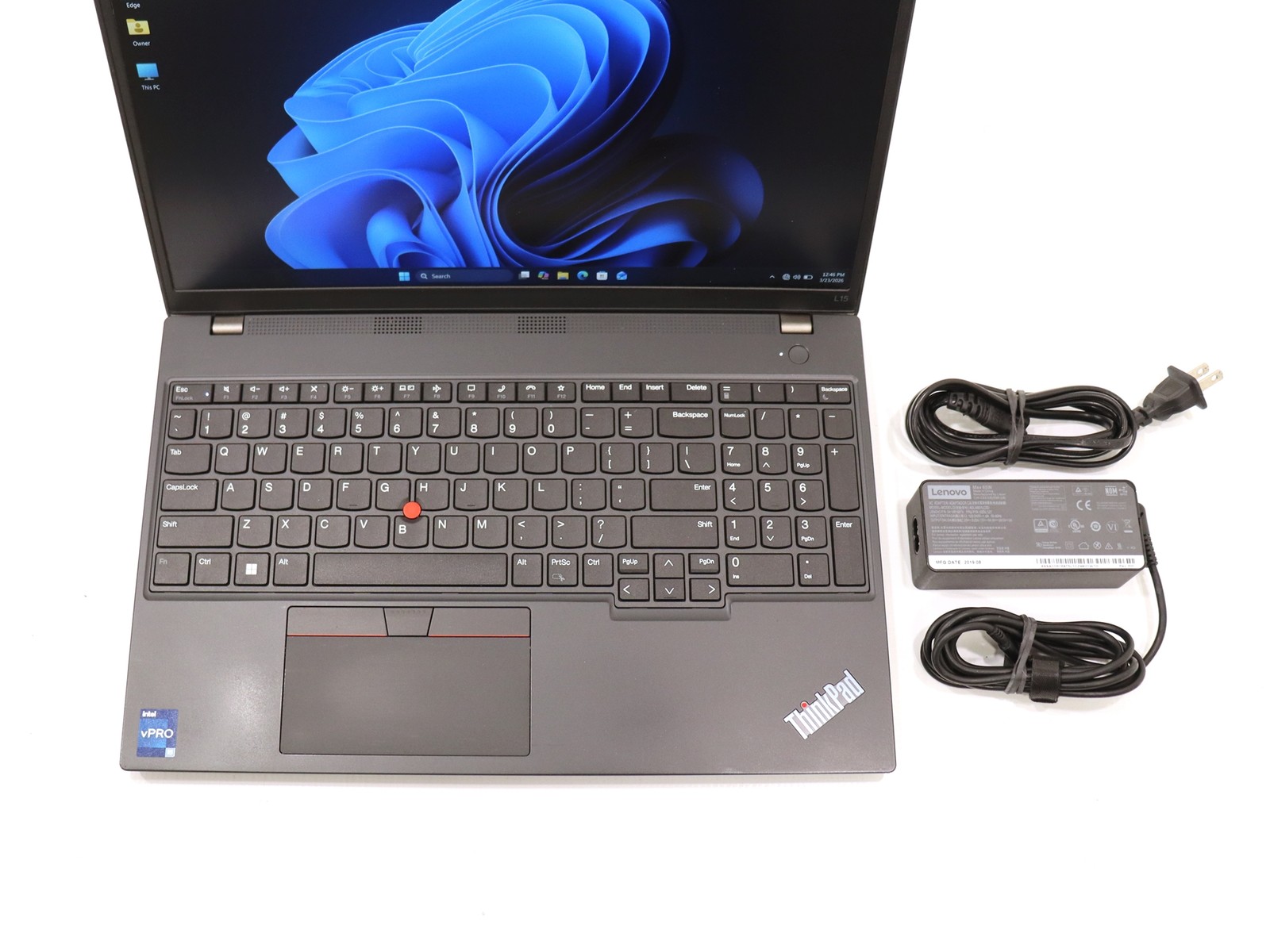 Lenovo ThinkPad L15 Gen 3 15.6″ Intel i5-1245U 16GB 256GB NVMe W11P – See Desc.