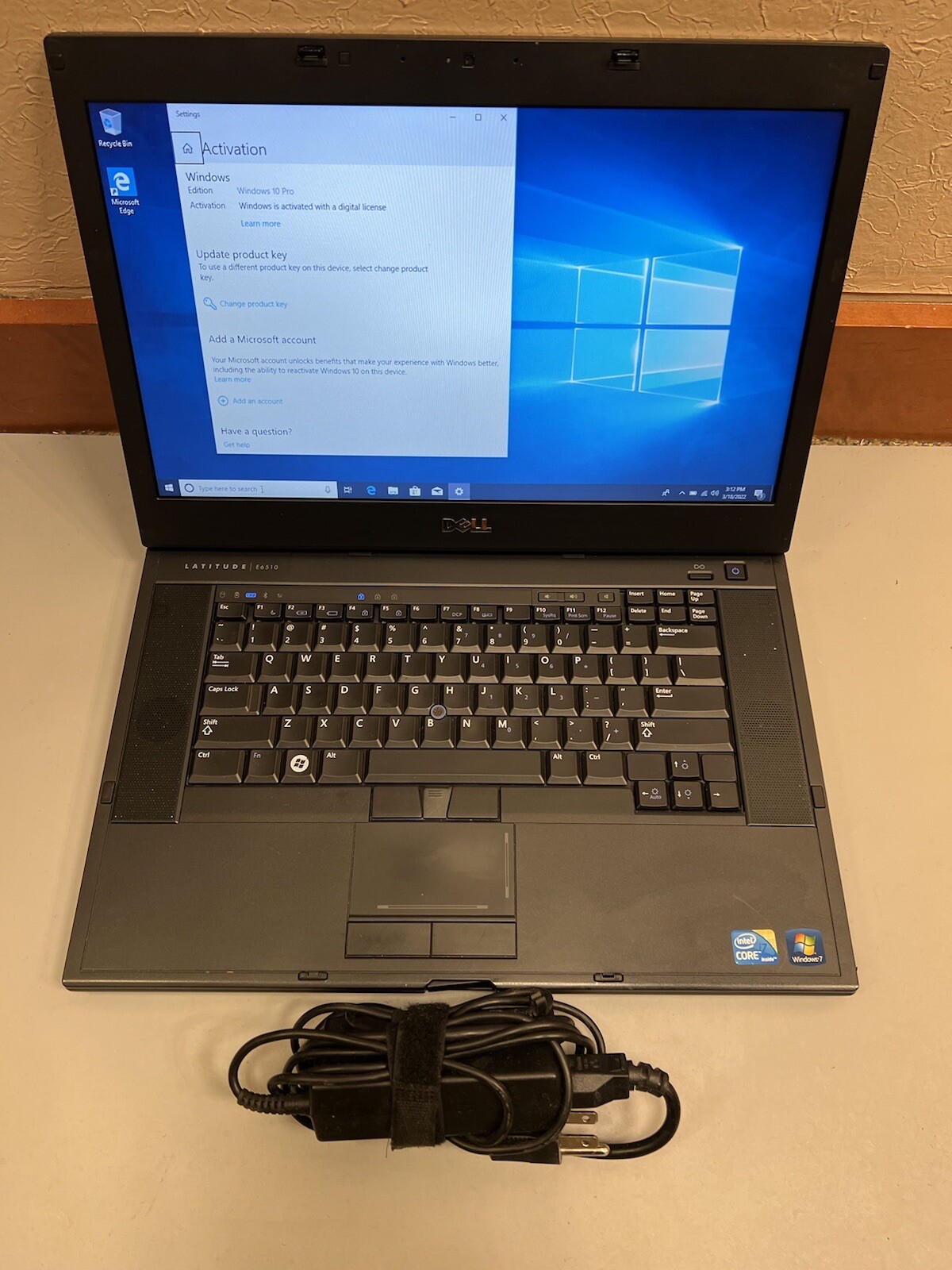 Dell Latitude E6510 Core i7 M620 4GB RAM 500GB HDD Wifi NVIDIA BLUETOOTH WEBCAM
